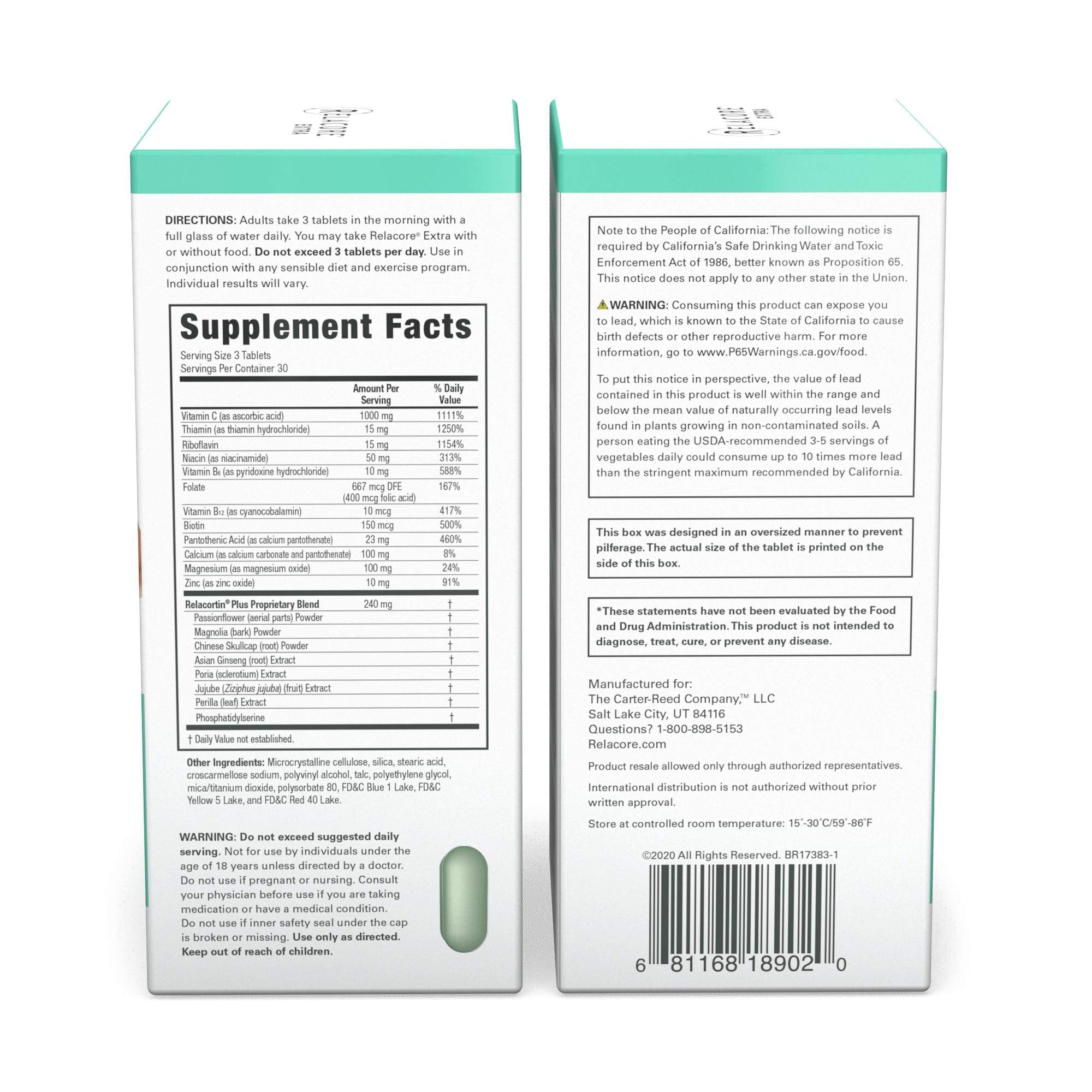 Relacore Extra Maximum Strength - Cortisol Supplements for Women - Reduce Cortisol Related Belly Fat - Stress Relief Supplement - Calm Mind Relacore buy supplements canada
