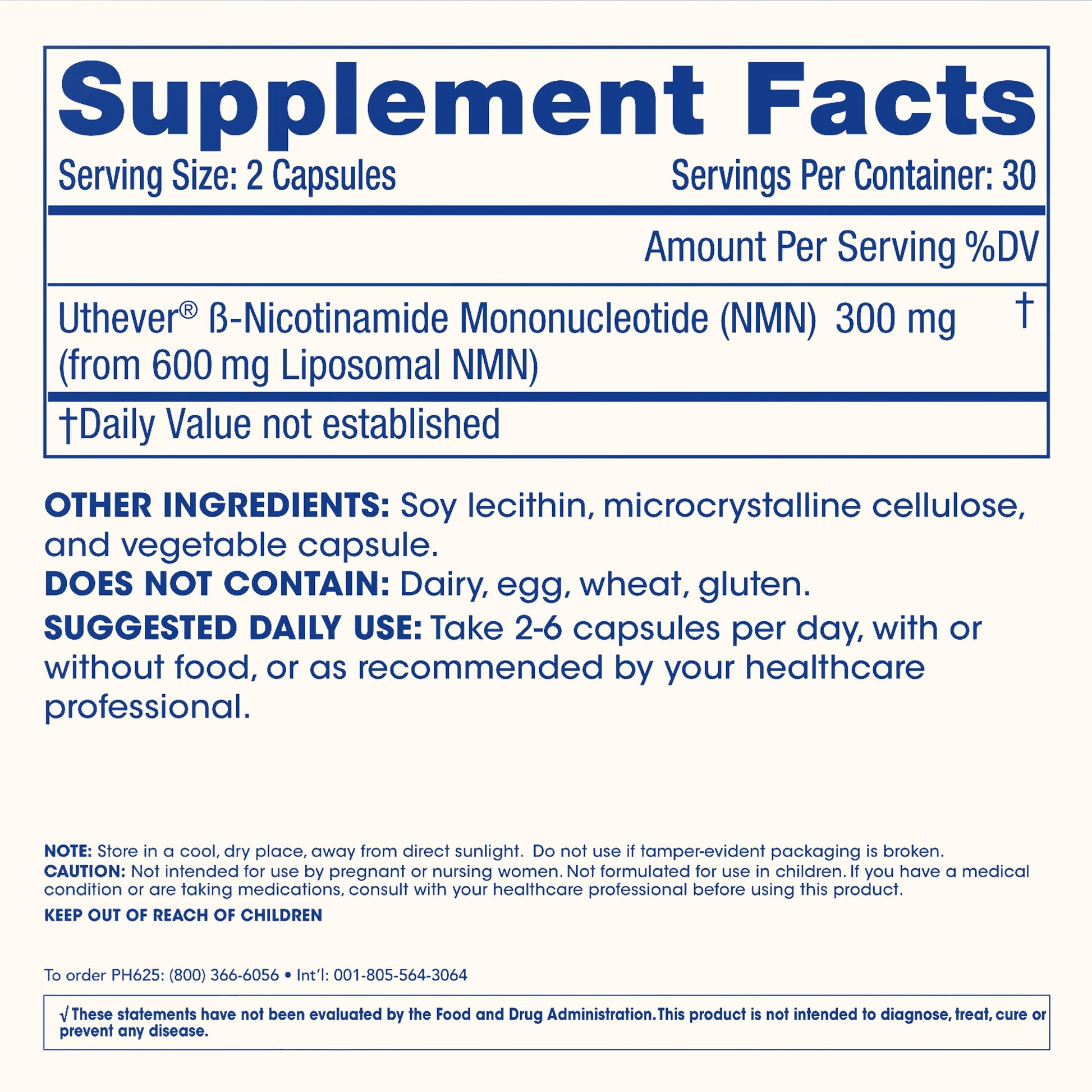 ProHealth Longevity, Liposomal NMN Pro 300, 300 mg, 60 Capsules (150 mg per Capsule) ProHealth buy supplements canada