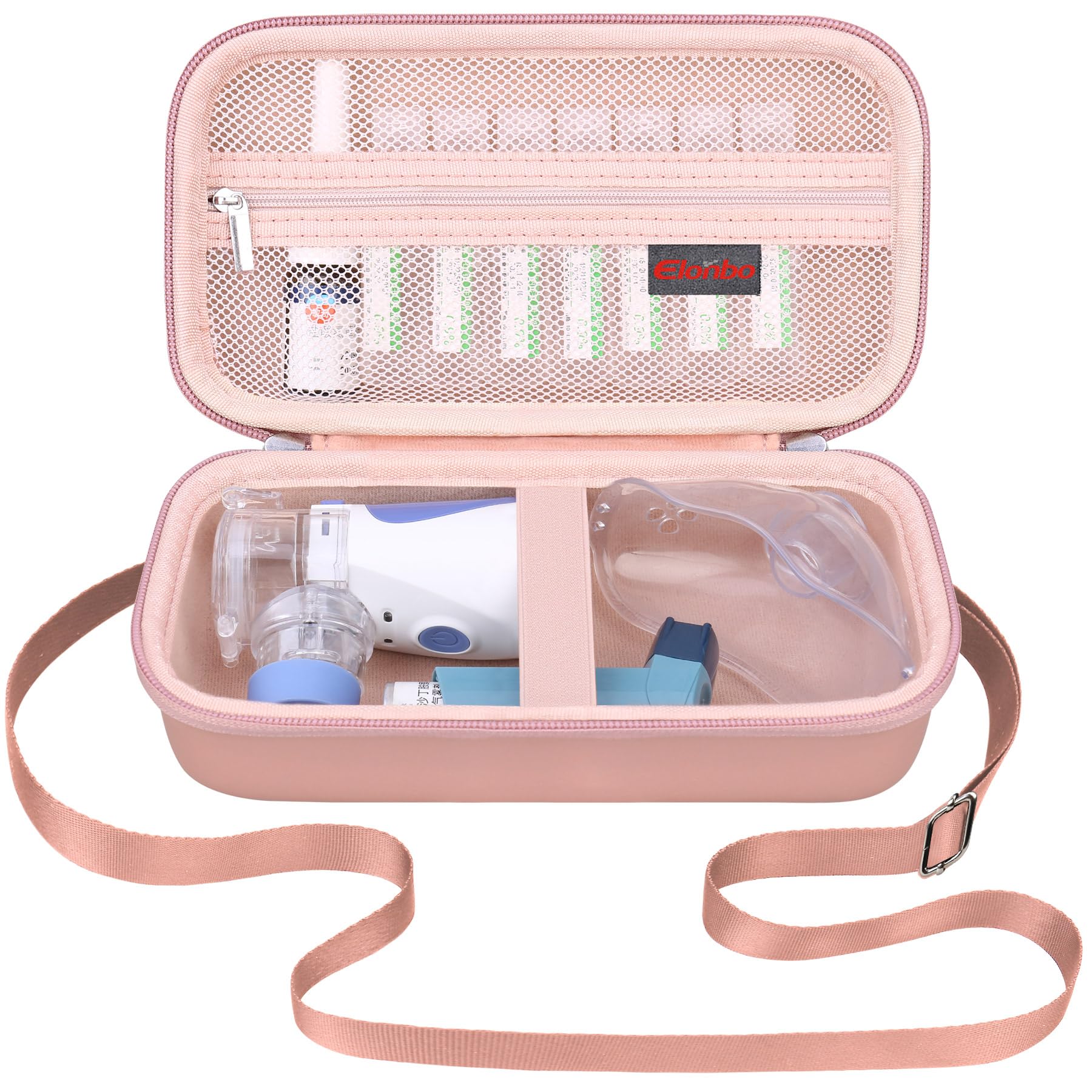 Elonbo Carrying Case Compatible with Portable Handheld Inhaler Nebulizer Machine Elonbo buy supplements canada