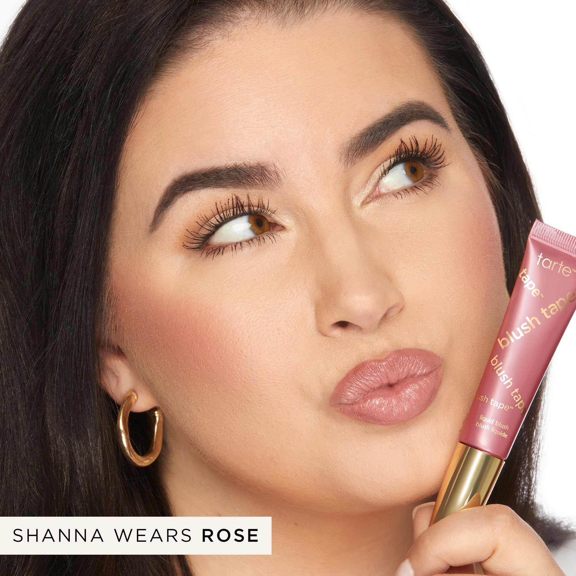 tarte blush tape liquid blush – Buildable Cream Cheek Makeup, Lightweight Formula, Blurs appearance for Radiant Glow, Vegan & Cruelty-Free, full size, rose tarte buy supplements canada