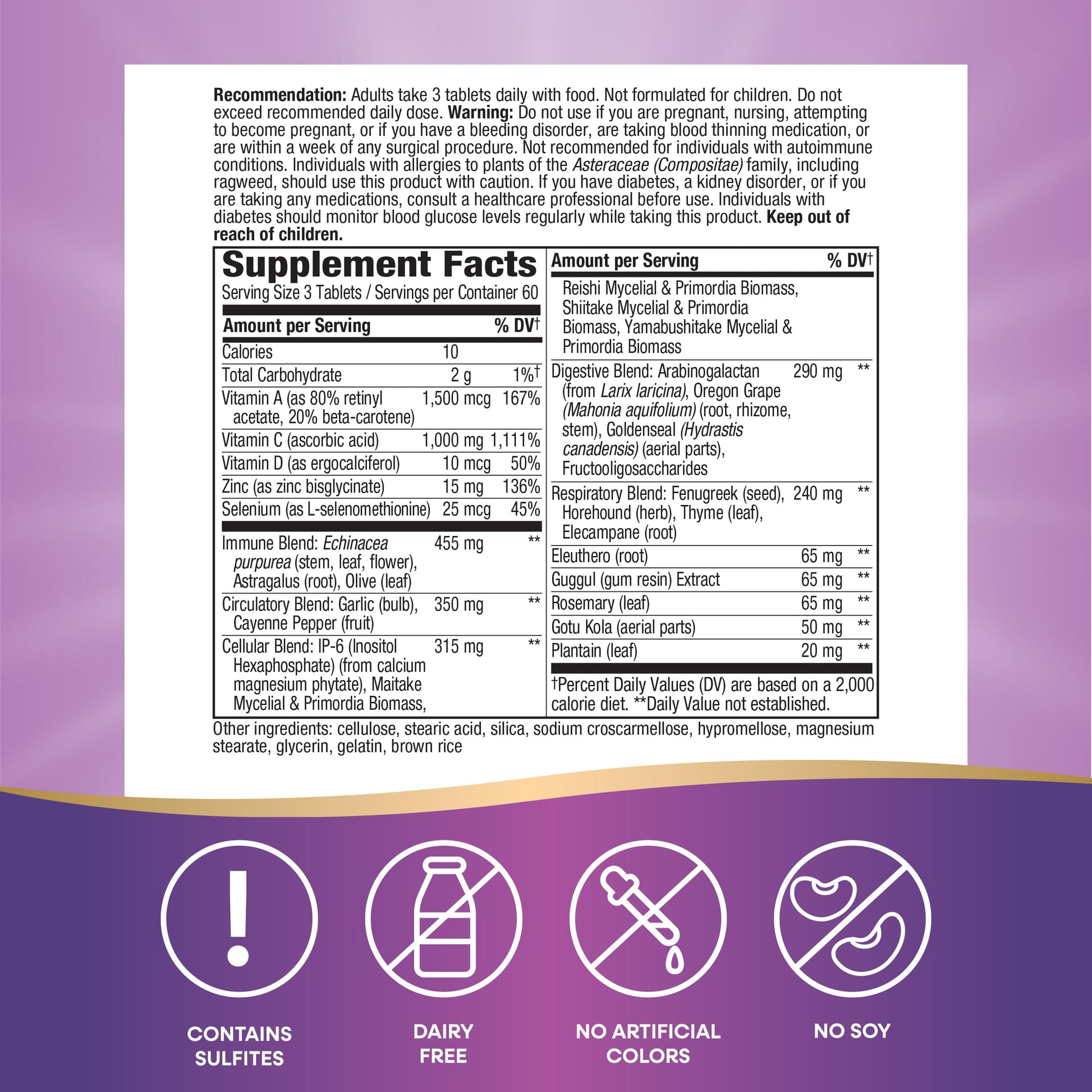 Nature's Way Systemwell Ultimate Immune* with Vitamins C, A, D, Zinc, & Selenium, Multi-System Botanical Blends Including Immune, Respiratory, Digestive & Circulatory, 180 Tablets (Packaging May Vary) Nature's Way buy supplements canada