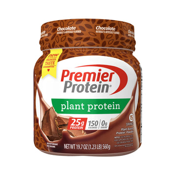 Premier Protein Powder Plant Protein, Chocolate, 25g Plant-Based Protein, 0g Sugar Premier Protein buy supplements canada