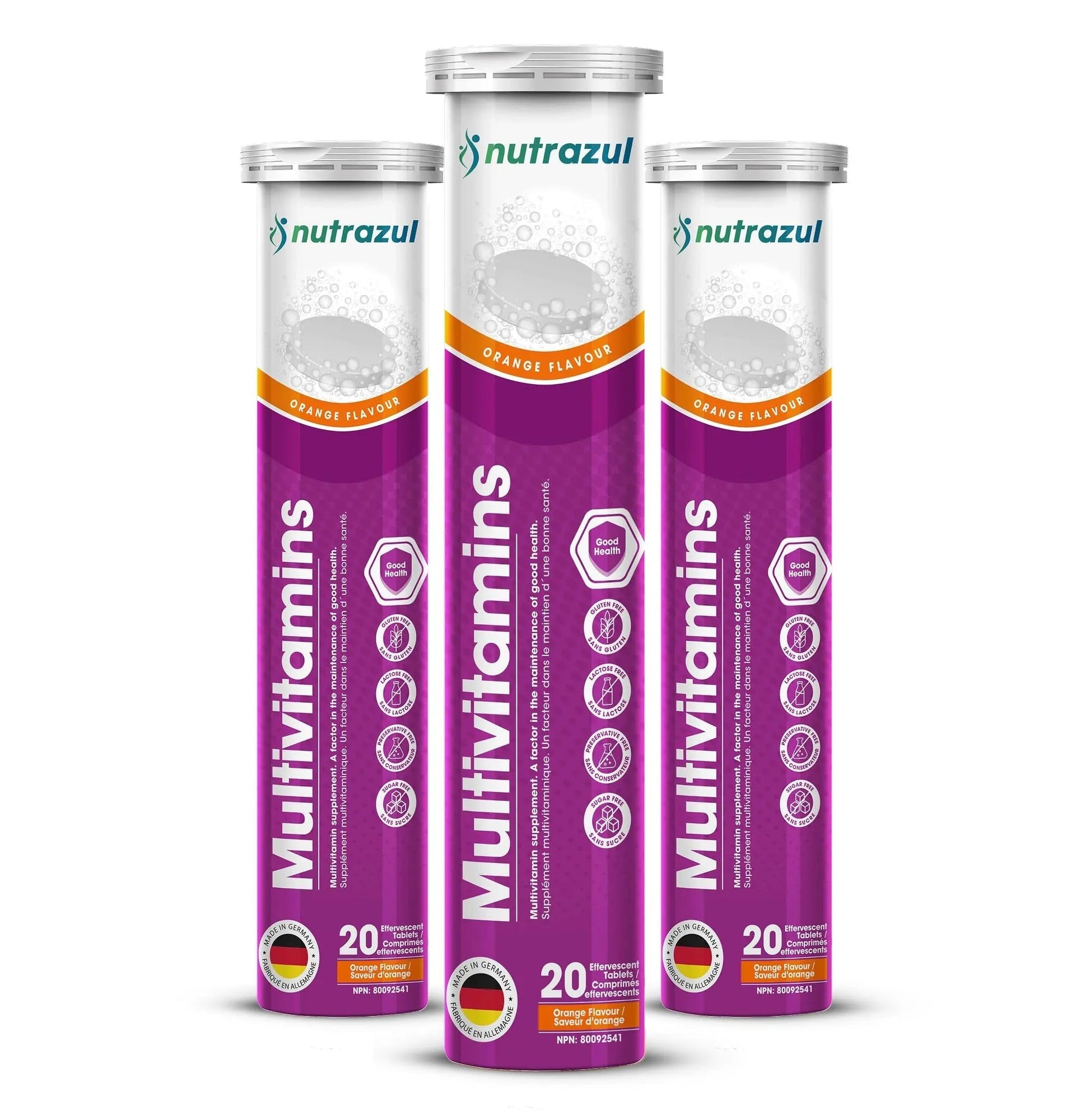 nutrazul Multivitamin Effervescent Tablets, Supplement for Daily Wellness & 9 Essential Vitamins, Contains Vitamin with Vitamin C & B Complex nutrazul buy supplements canada