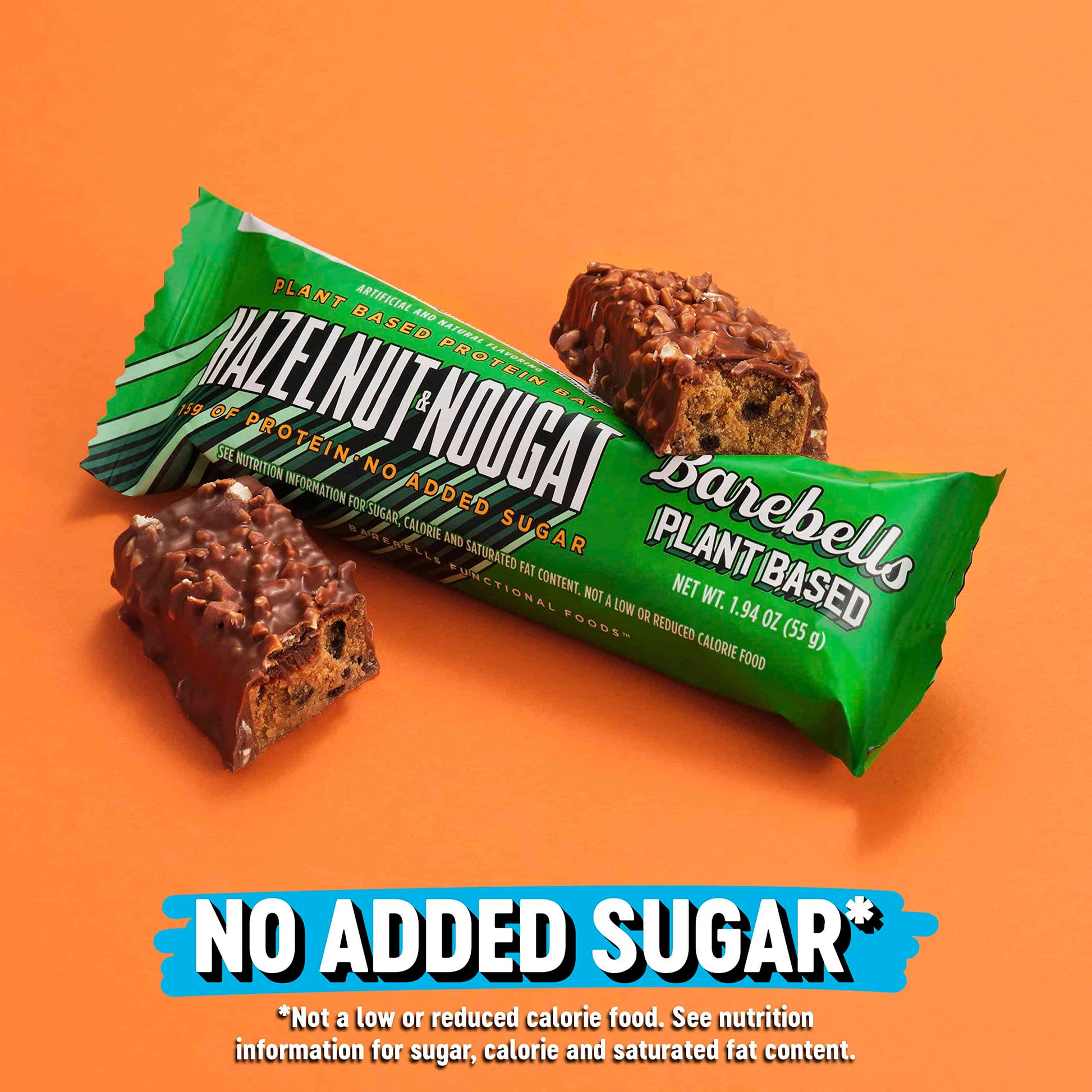 Barebells Vegan Protein Bars Hazelnut & Nougat - 12 Count, 1.9oz Bars - Features Plant BAREBELLS buy supplements canada