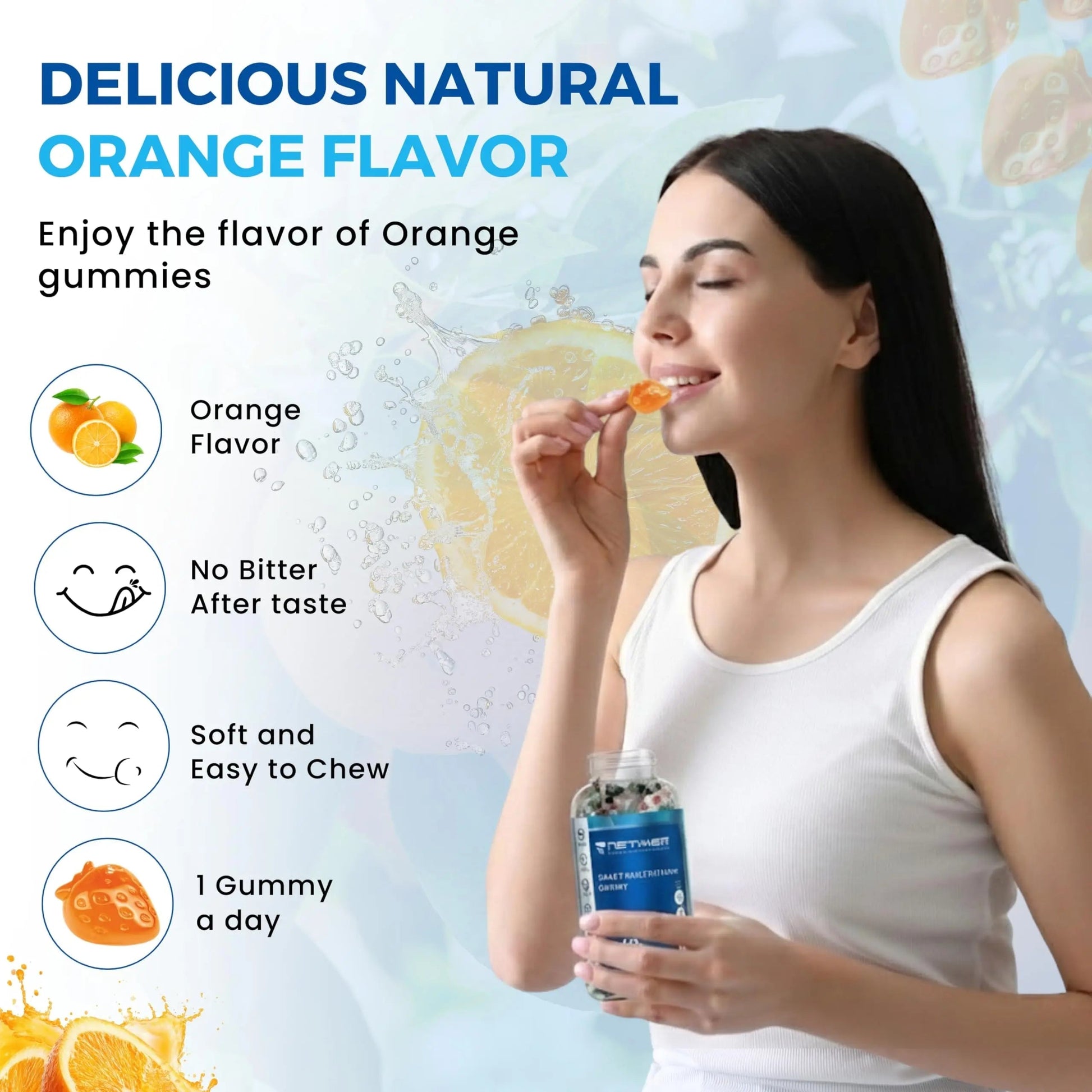 nETiXER Multivitamin Gummies – 60 Vegan Berry Gummies with Vitamins A, C, D, E, B12, Biotin, Zinc, Iodine – Gelatin-Free, Gluten-Free nETiXER buy supplements canada