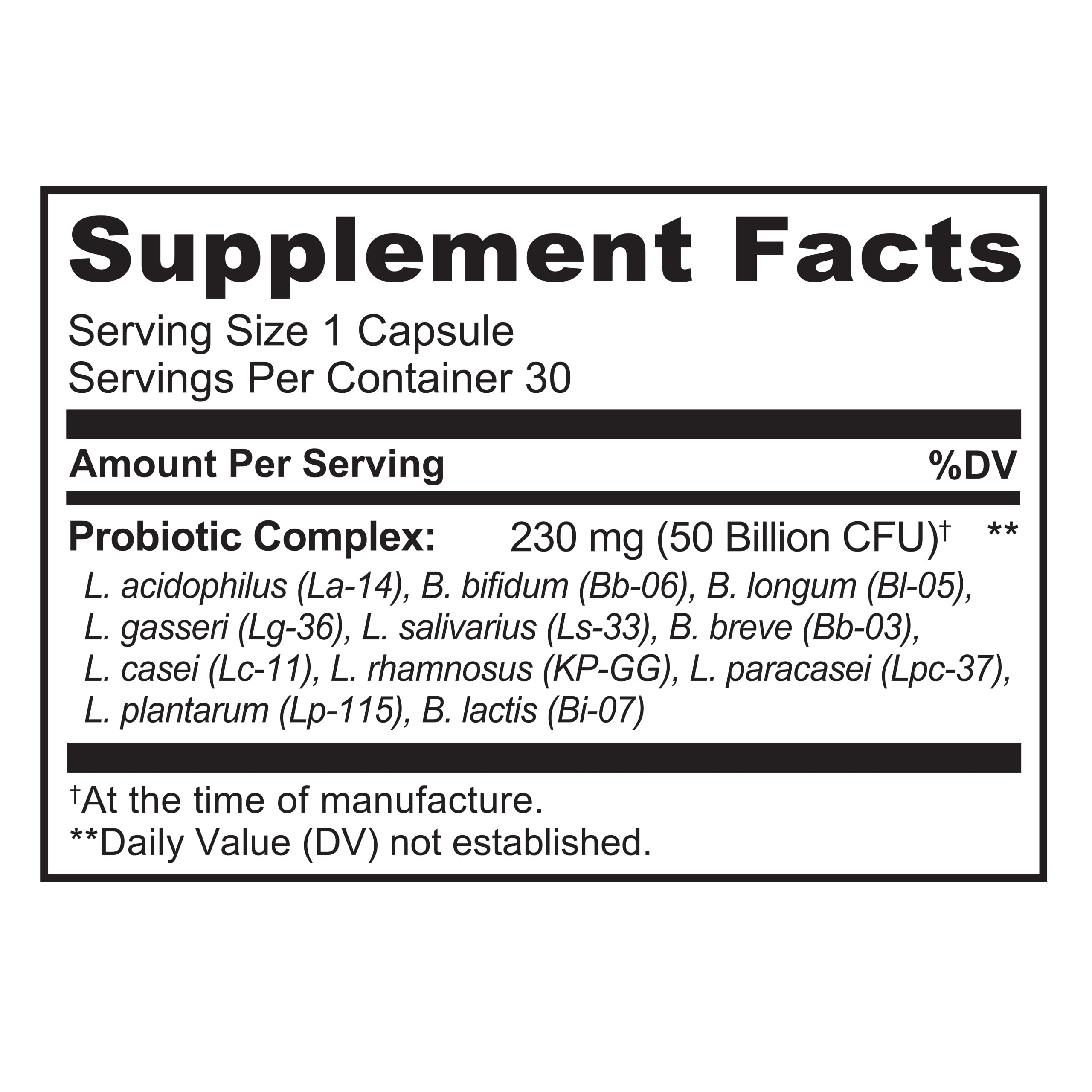 NATURELO Probiotic Supplement - 50 Billion CFU - 11 Strains - One Daily - Helps Support NATURELO buy supplements canada
