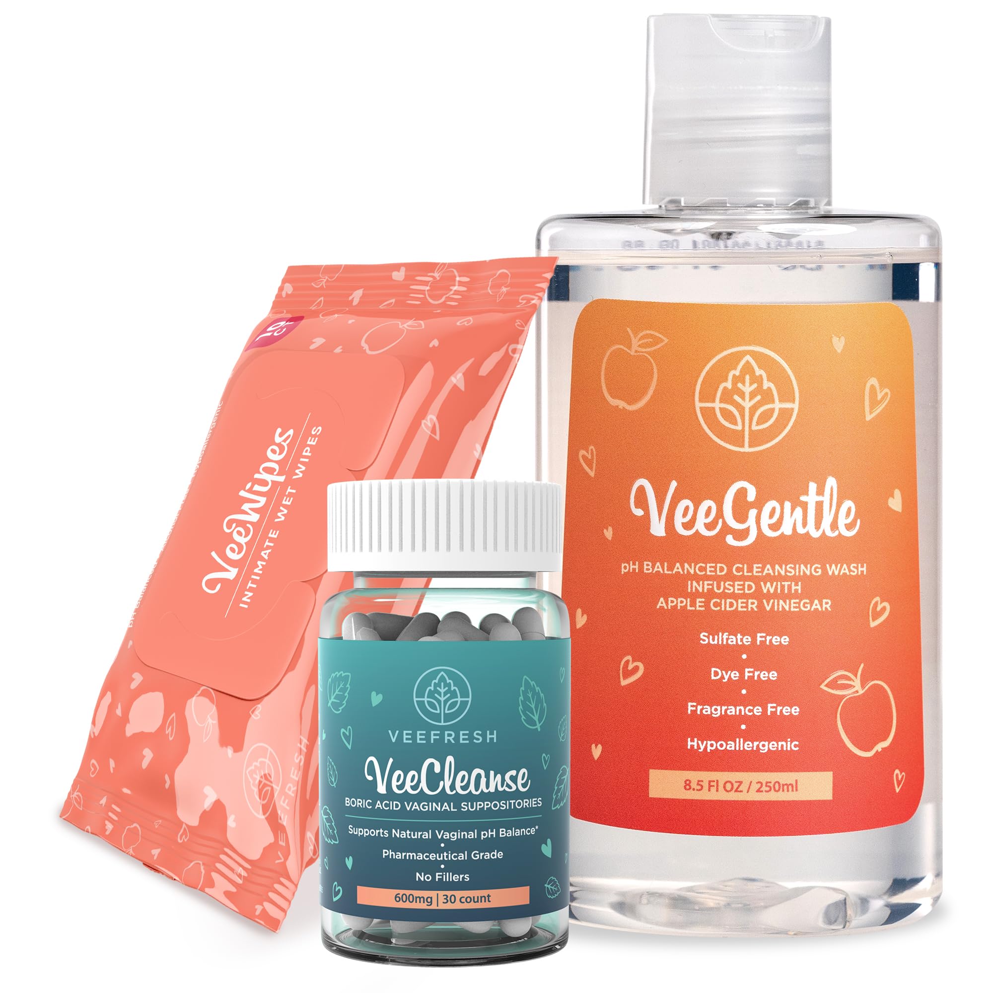 VeeFresh VeePower Bundle - A Convenient Feminine Care Bundle for Any-Time Freshness & Odor Control VeeFresh buy supplements canada