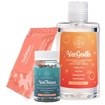 VeeFresh VeePower Bundle - A Convenient Feminine Care Bundle for Any-Time Freshness & Odor Control VeeFresh buy supplements canada