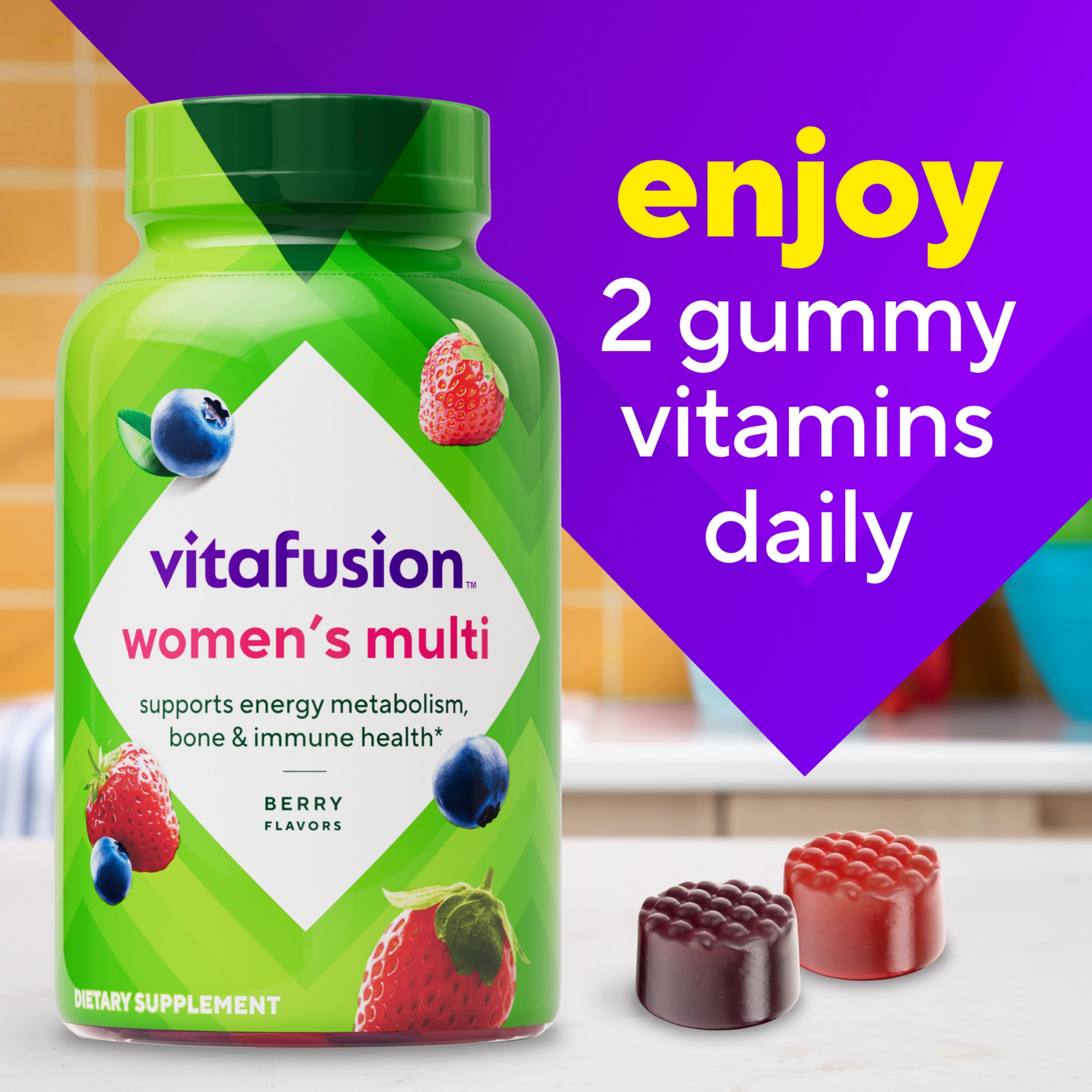 Vitafusion Adult Gummy Vitamins for Women, 120 Count Vitafusion buy supplements canada