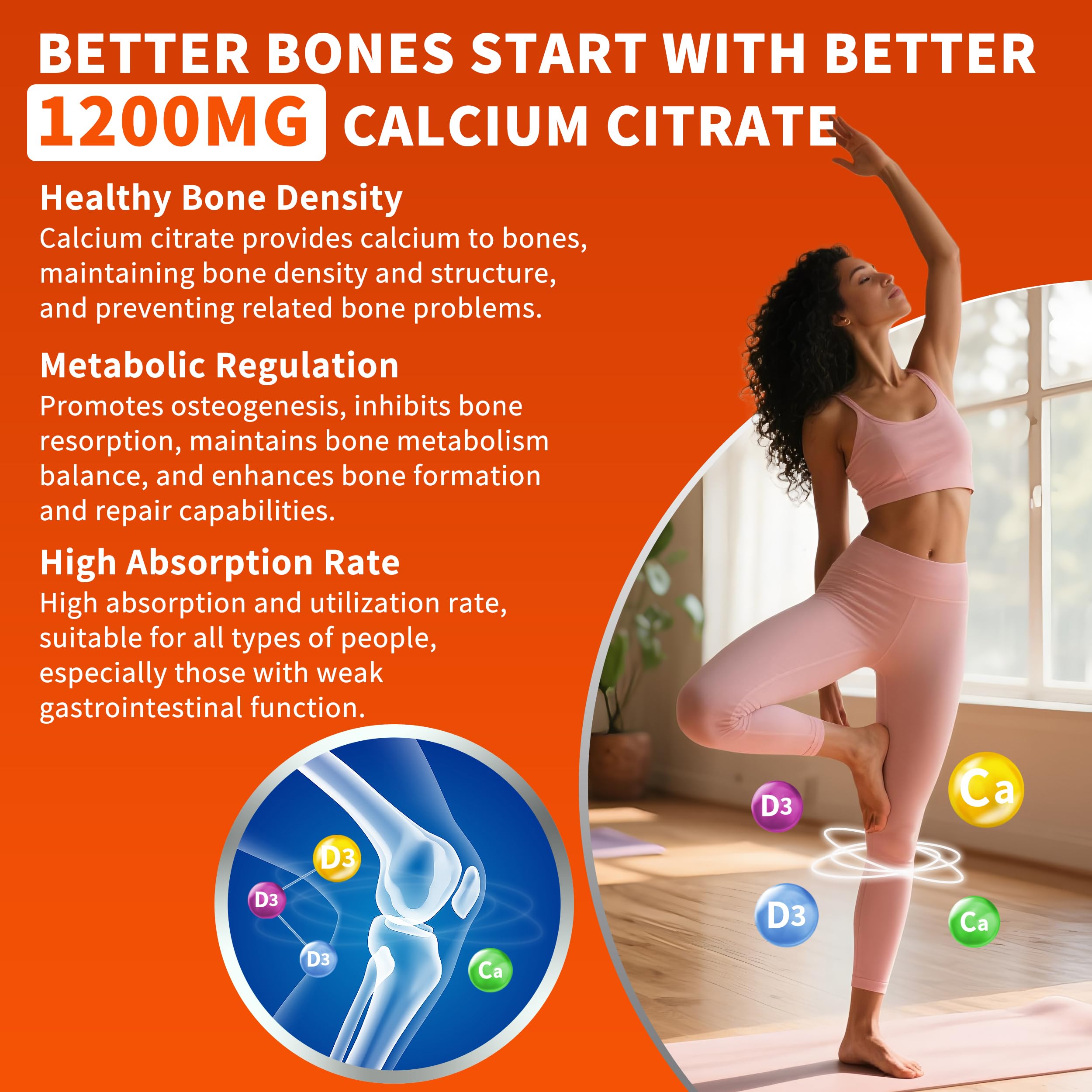 (2 Pack) Calcium Citrate 1200 mg with Vitamin D3 Gummies for Women & Men,Calcium Supplements for Bone & Teeth Support,High Absorption - Easy to Digest, Hudetex buy supplements canada