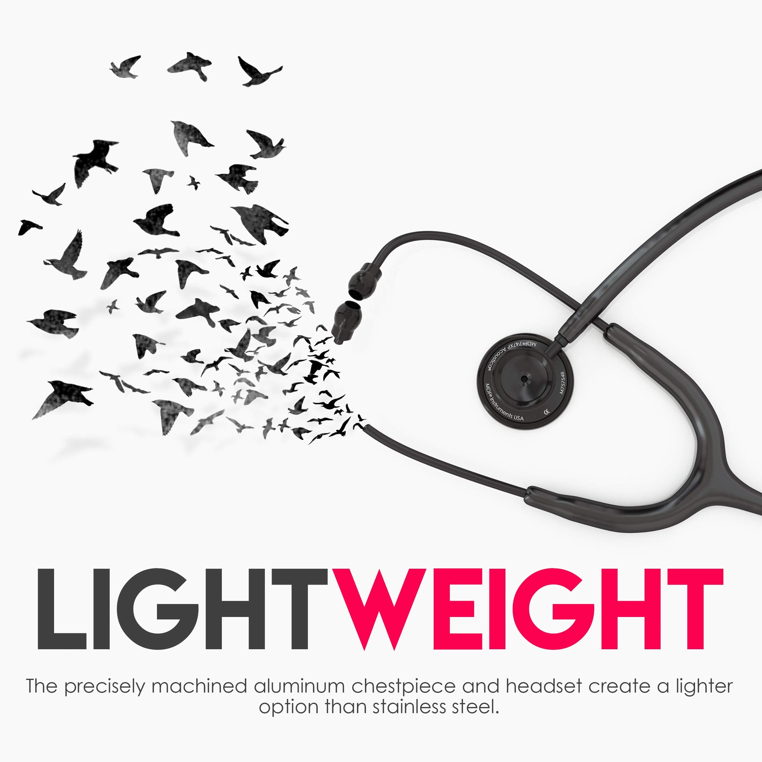 MDF Acoustica Lightweight Stethoscope for Doctors, Nurses, Students MDF Instruments buy supplements canada
