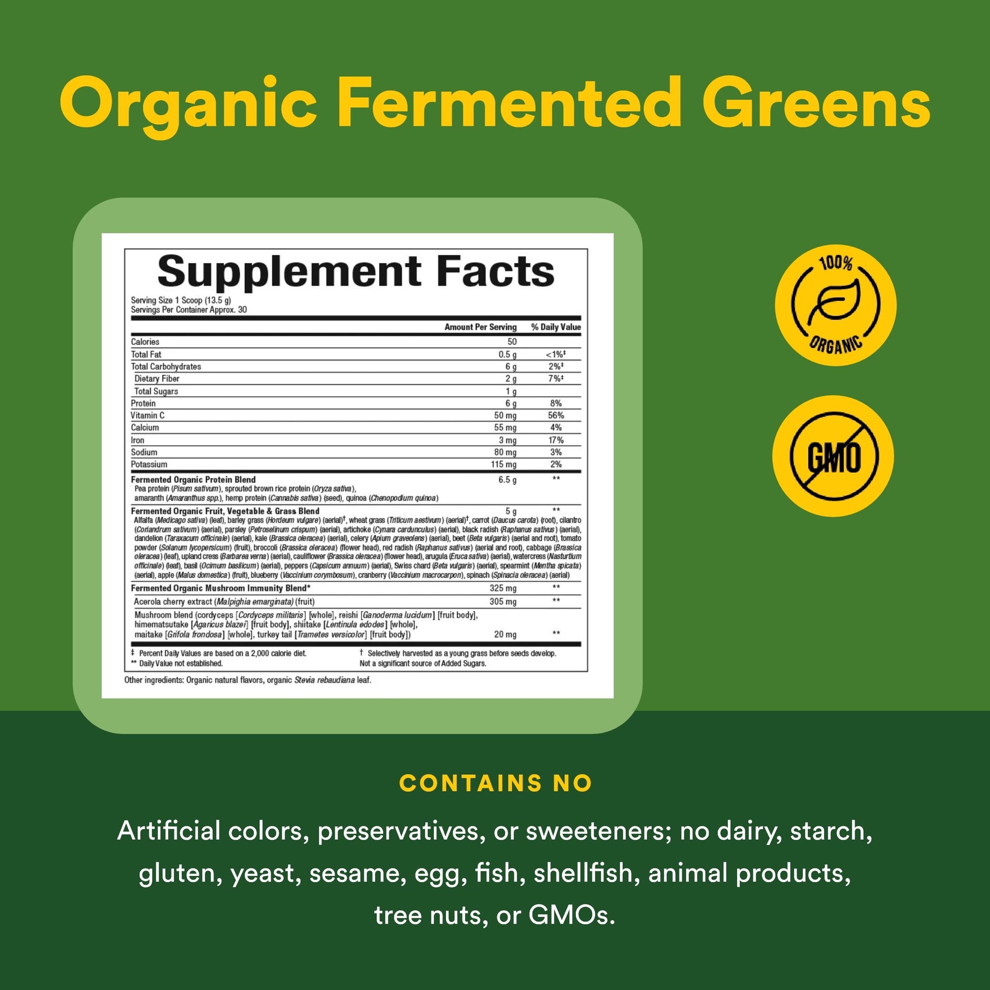 Whole Earth & Sea from Natural Factors, Organic Fermented Greens, Vegan Whole Food Supplement, Tropical, 14.3 Oz Natural Factors buy supplements canada