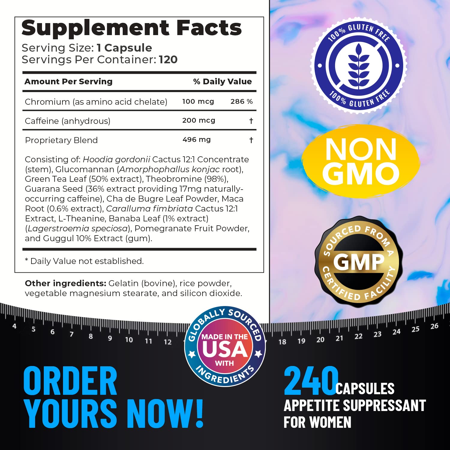 Appetite Suppressant for Women - Weight Loss Pills for Bloating Relief & Carb Blocker Helix Heal buy supplements canada