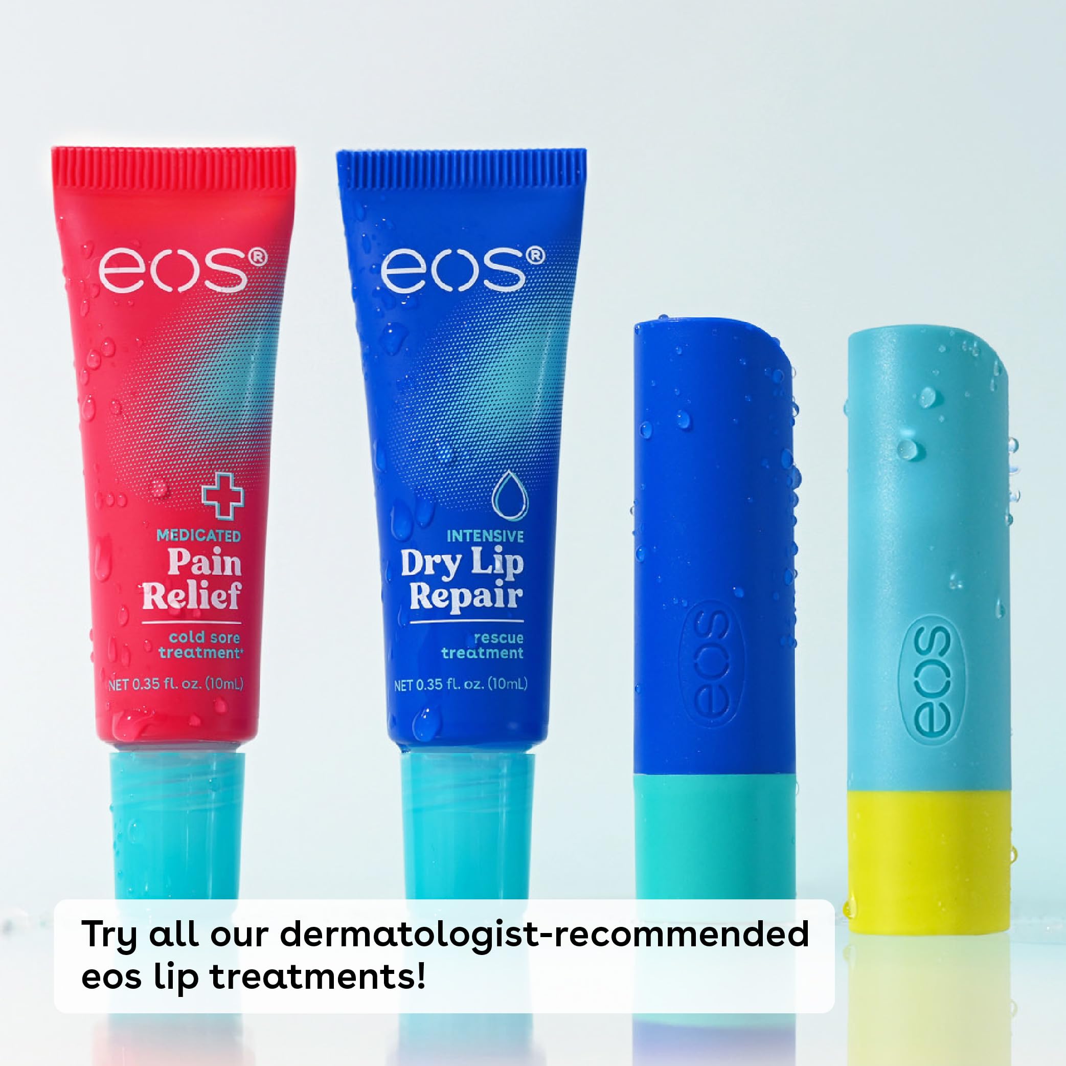 eos The Hero Lip Repair, Extra Dry Lip Treatment, 24HR Moisture, Natural Strawberry Extract, 0.35 fl oz, 2-Pack eos buy supplements canada