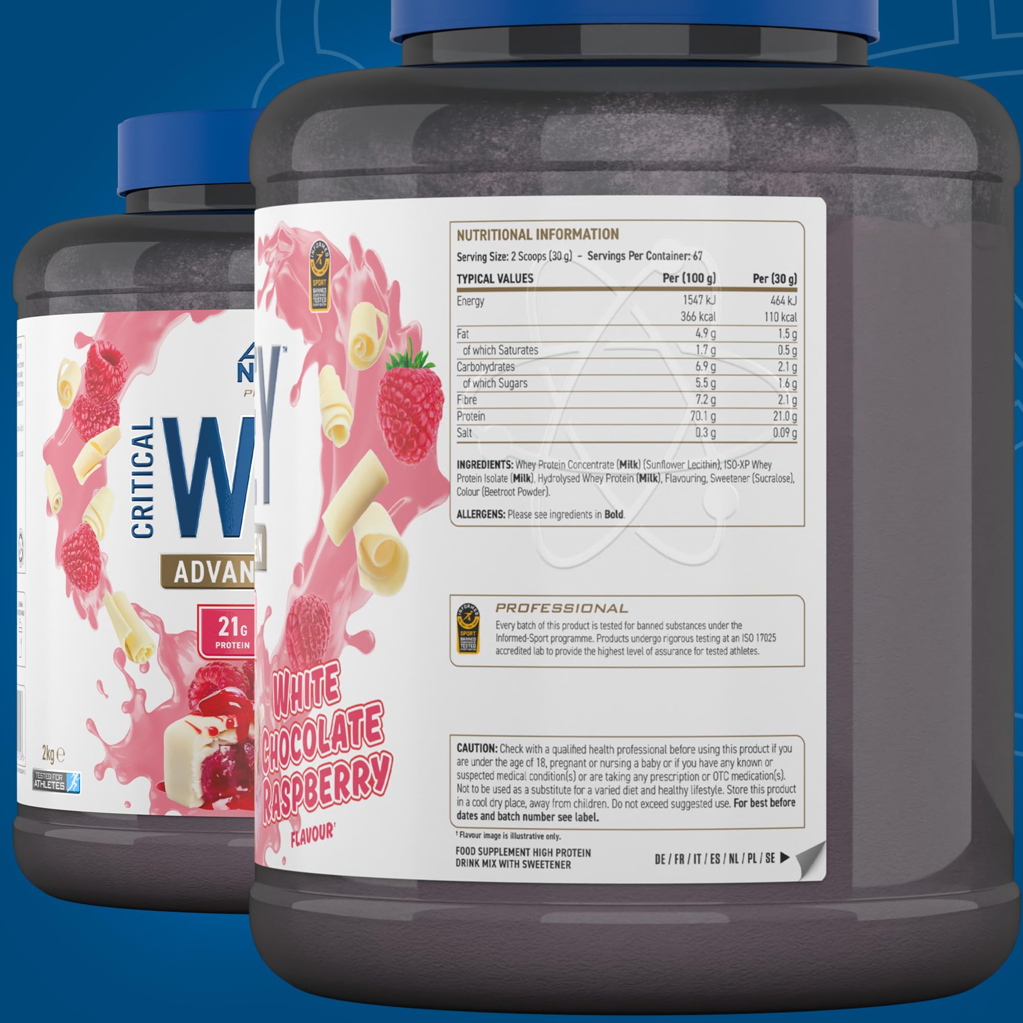 Applied Nutrition Critical Whey Protein Powder 2kg - High Protein Powder, Protein Milkshake Applied Nutrition buy supplements canada