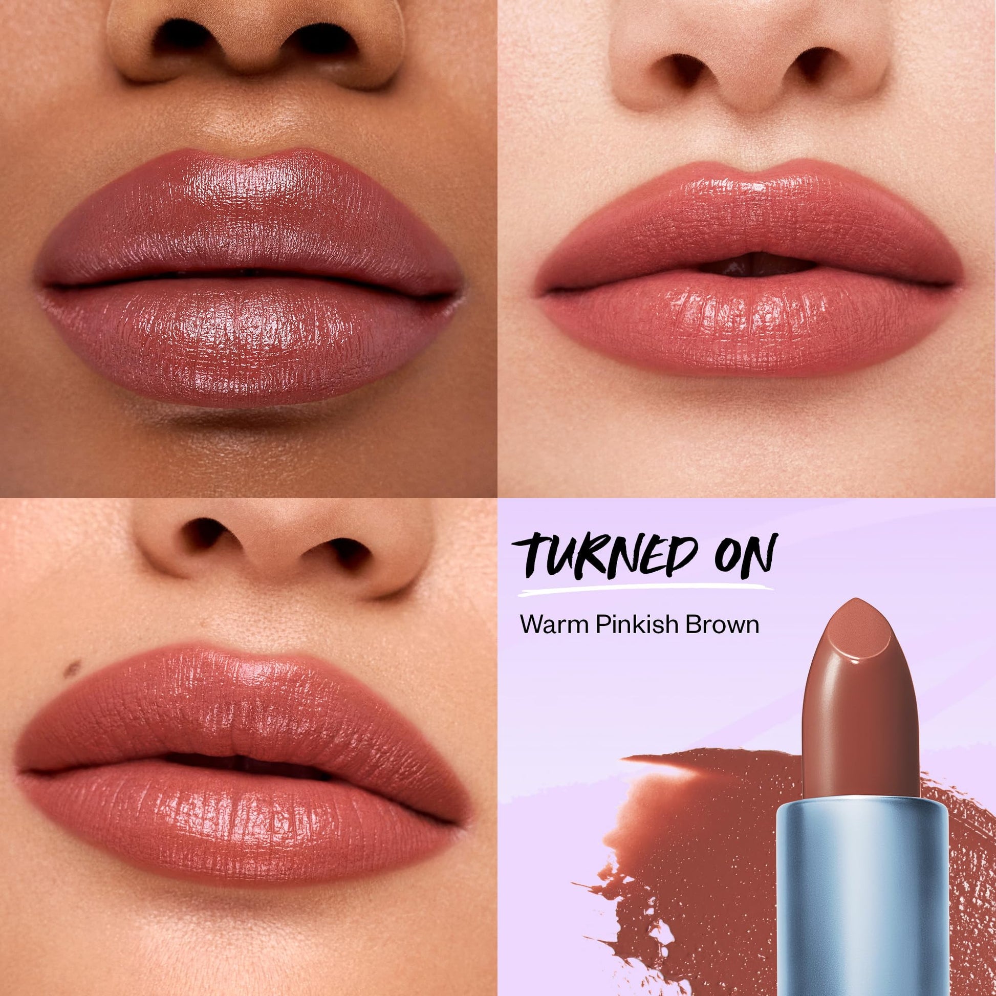 Kosas Weightless Lip Color Nourishing Satin Lipstick - High Impact Lip Color with Clean Formula - Comfy Feel & Soft Finish - Turned On Kosas buy supplements canada