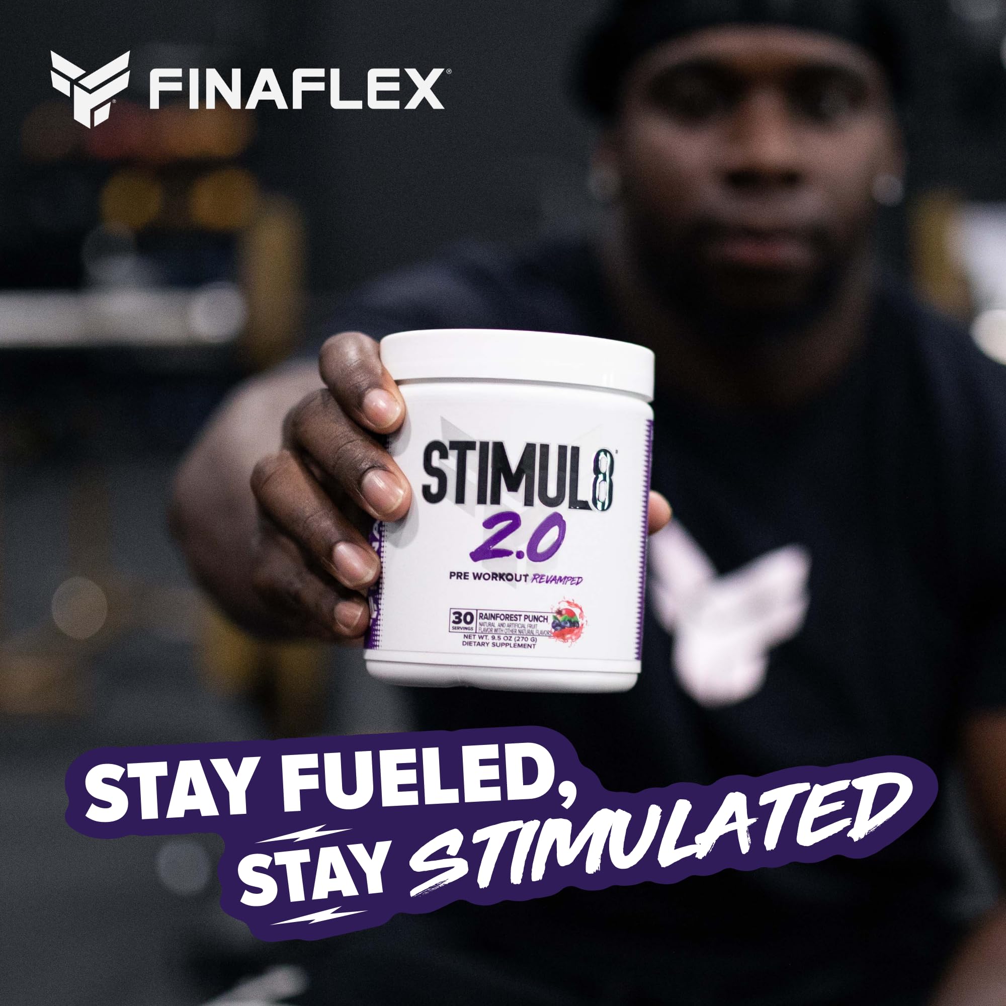 FINAFLEX STIMUL8 2.0 Pre Workout, Granny Apple - Delivers Energy, Focus & Strength FINAFLEX buy supplements canada