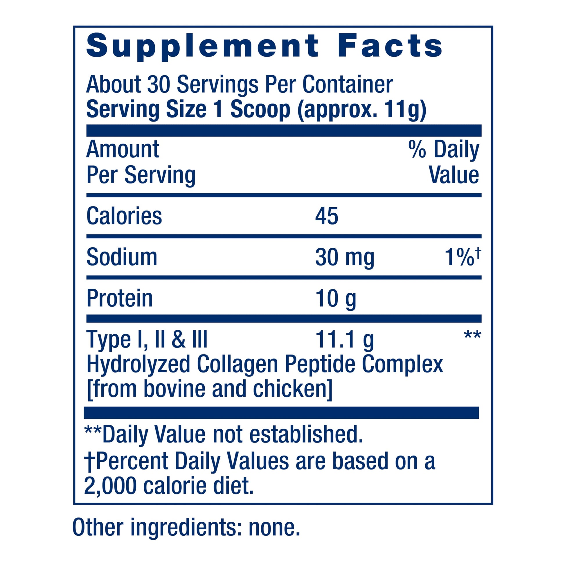 Life Extension Collagen Peptides for Skin & Joints, Collagen Types I, II & III in an Easy-Mix Powder, Gluten Free, Non-GMO, net Weight 343 Grams Life Extension buy supplements canada