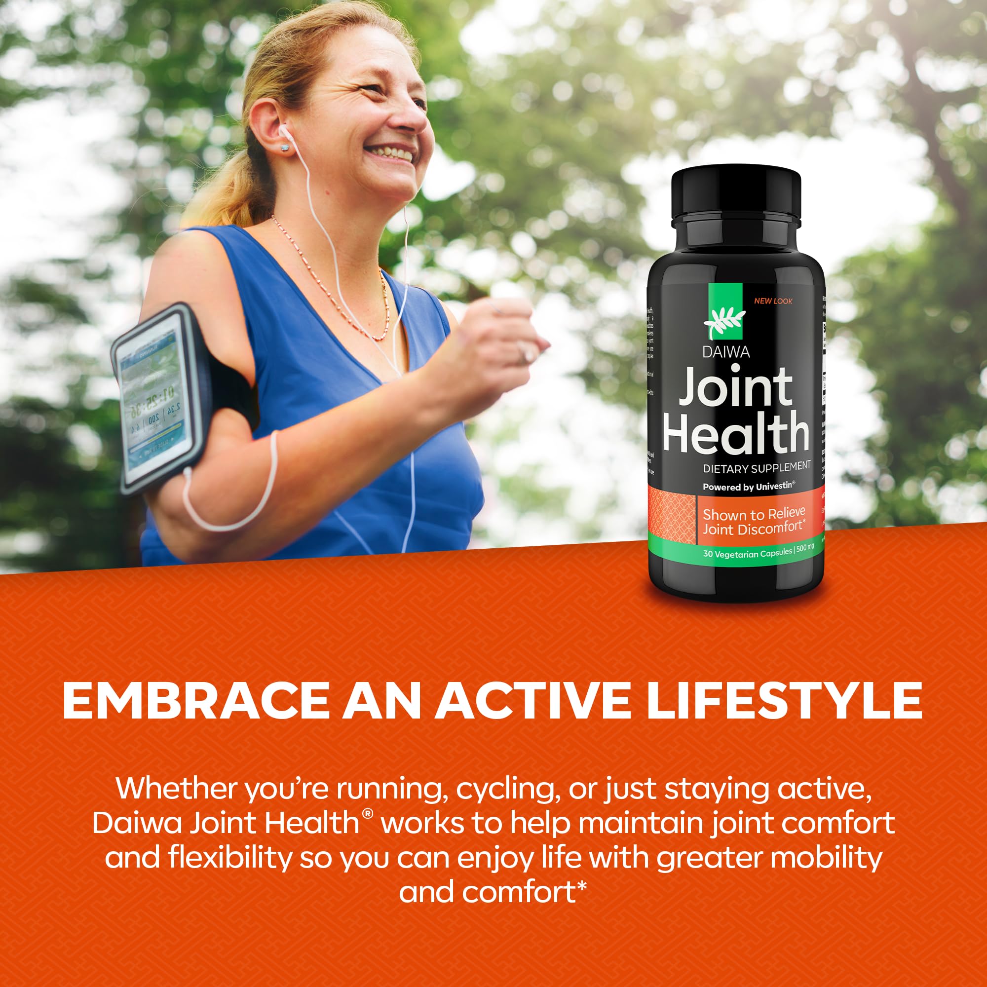 Daiwa Joint Health - Tendon and Ligament Supplements with Chinese Skullcap and Acacia Catechu - Traditional Plant-Based Formula for Active Lifestyles - Non-GMO, 30 Vegetarian Capsules Daiwa Health Development buy supplements canada