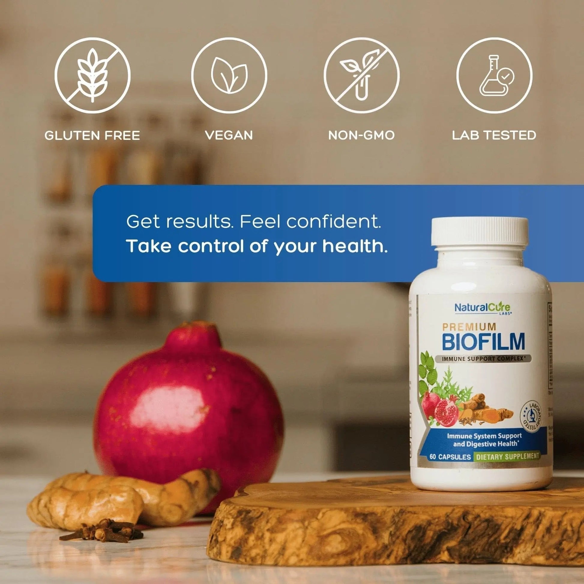 Natural Cure Labs Biofilm Complex – Premium Biofilm Formula Botanicals & Herbs | Biofilm Product for Digestion & Immune Support | Natural Cure Labs buy supplements canada