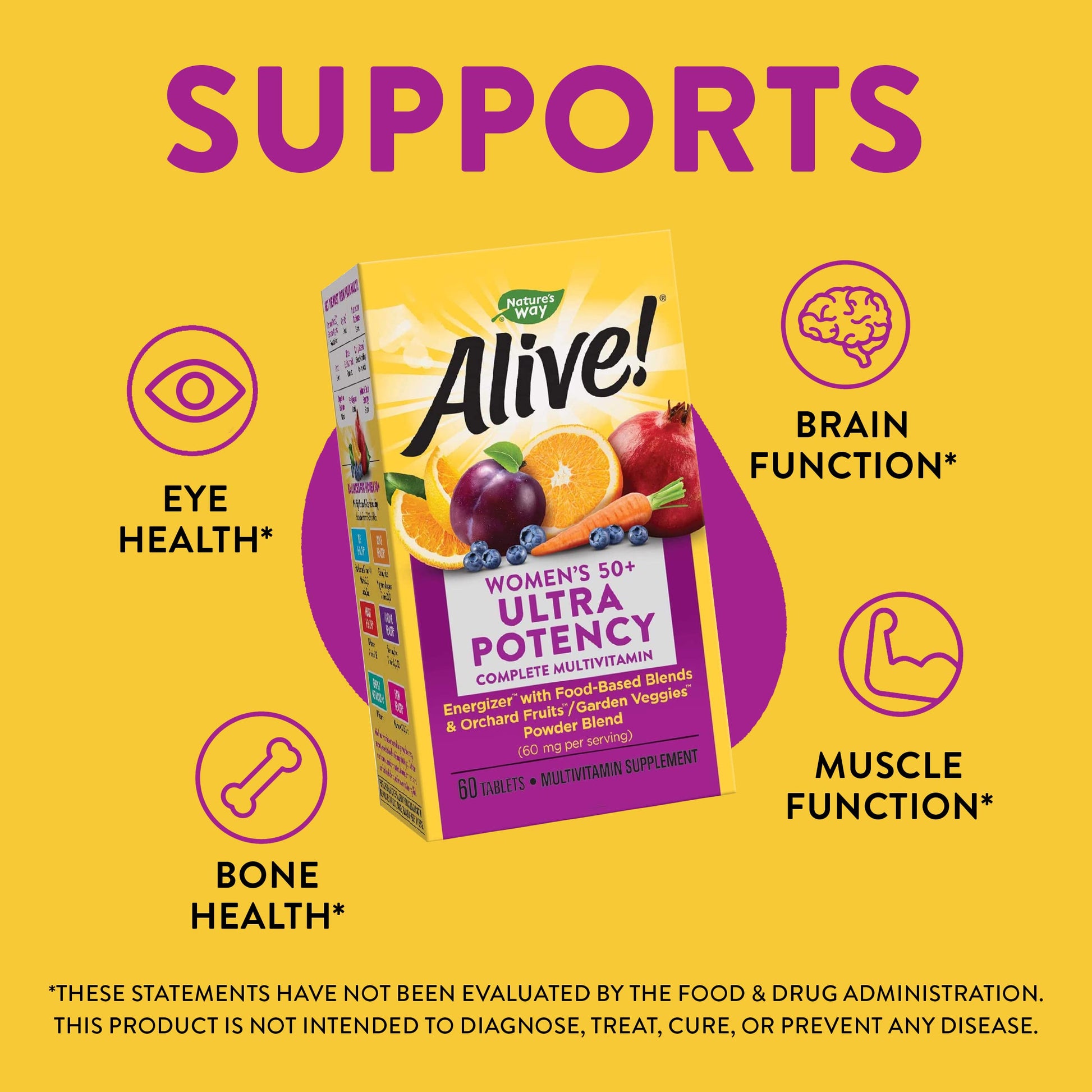 Nature’s Way Alive! Women’s 50+ Ultra Potency Complete Multivitamin Nature's Way buy supplements canada