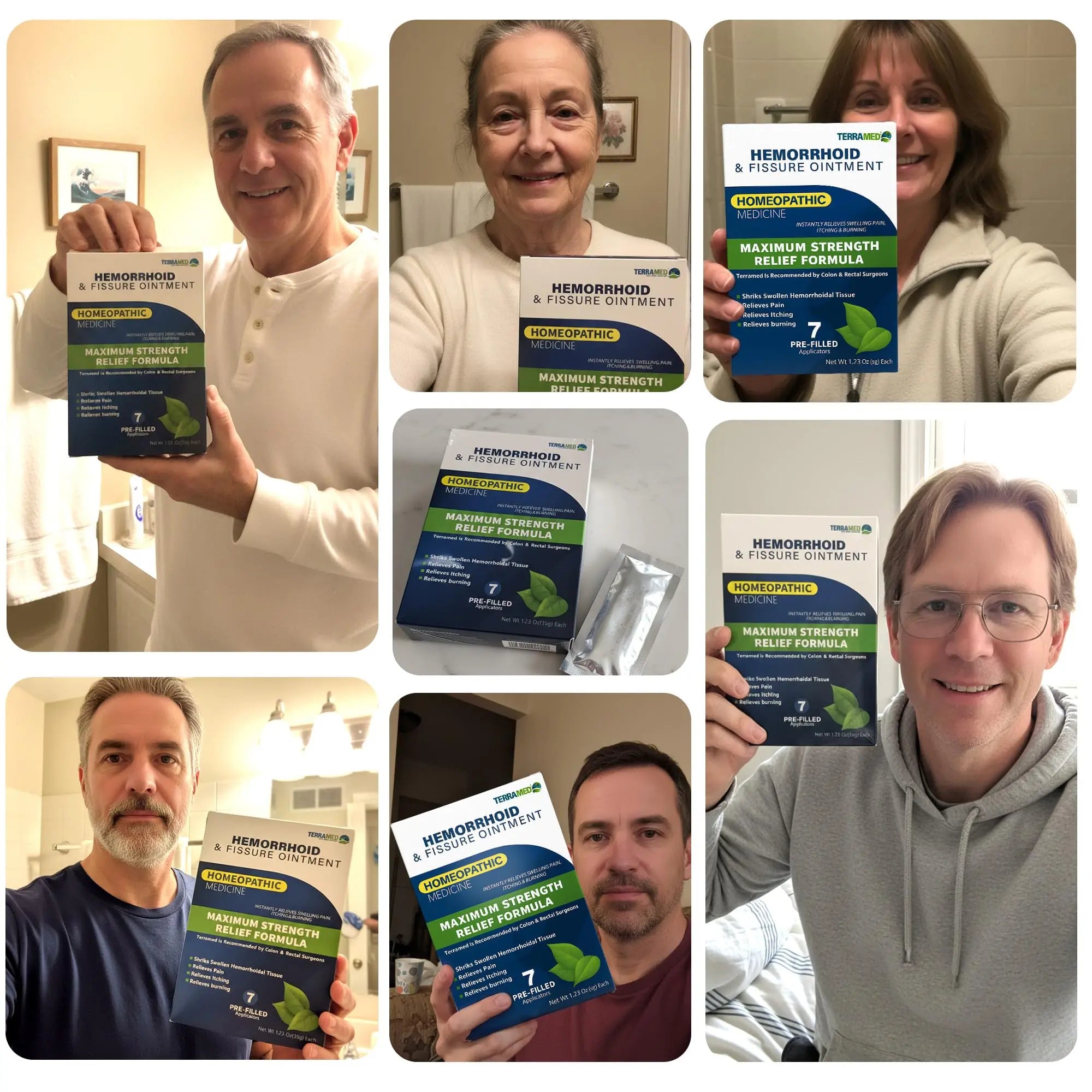 Hemorrhoid Treatment | Hemorrhoid Ointment | Hemorrhoid & Fissure Ointment | 7 Pre-Filled Applicators | Fast & Effective Relief | Reduces Swelling, Itching & Discomfort | Advanced Formula Terramed Just Think Comfort buy supplements canada