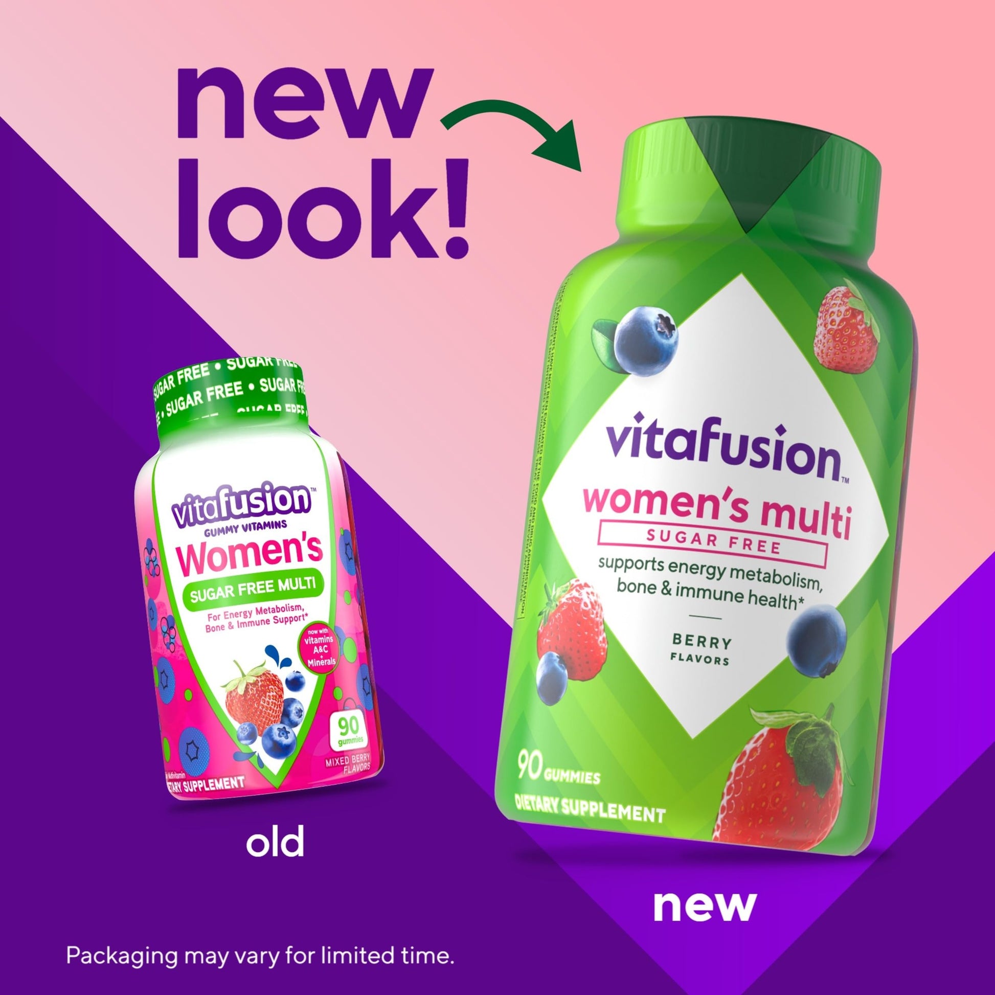 Vitafusion Women’s Sugar Free Daily Multivitamin Supplement, Keto Diet Friendly Adult Gummy Vitamin for Energy Vitafusion buy supplements canada