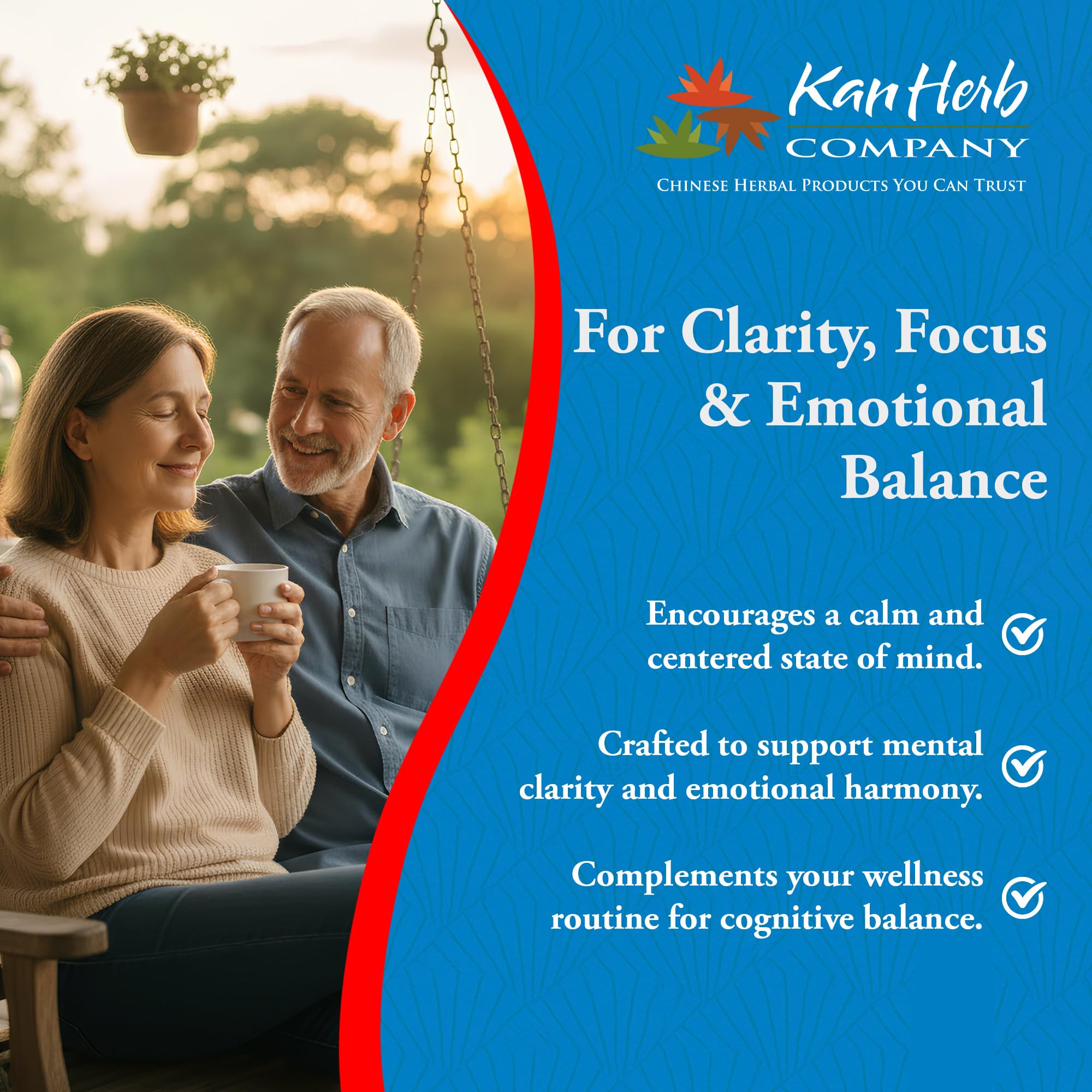 Kan Herbs Company Clear Mind Formula – Traditional Chinese Herbal Blend for Cognitive Clarity and Spirit Support, Nourishes Heart Yin and Blood, Calms Shen, Herbal Supplement, 60 Tablets Kan Herbs buy supplements canada