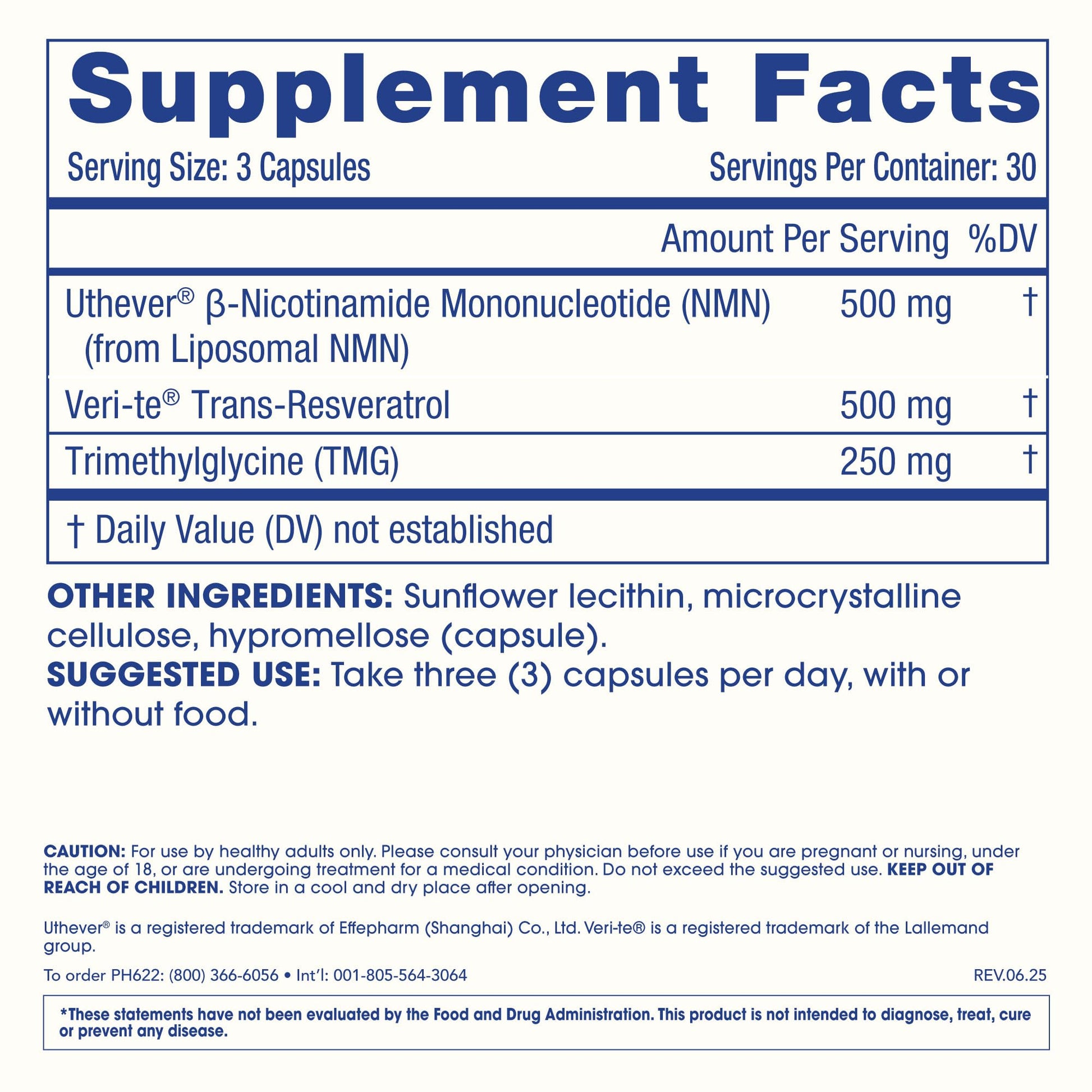 ProHealth Longevity Liposomal NMN Pro Complete™ (90 Capsules) - Liposomal Uthever® NMN, Trans-Resveratrol, TMG ProHealth buy supplements canada