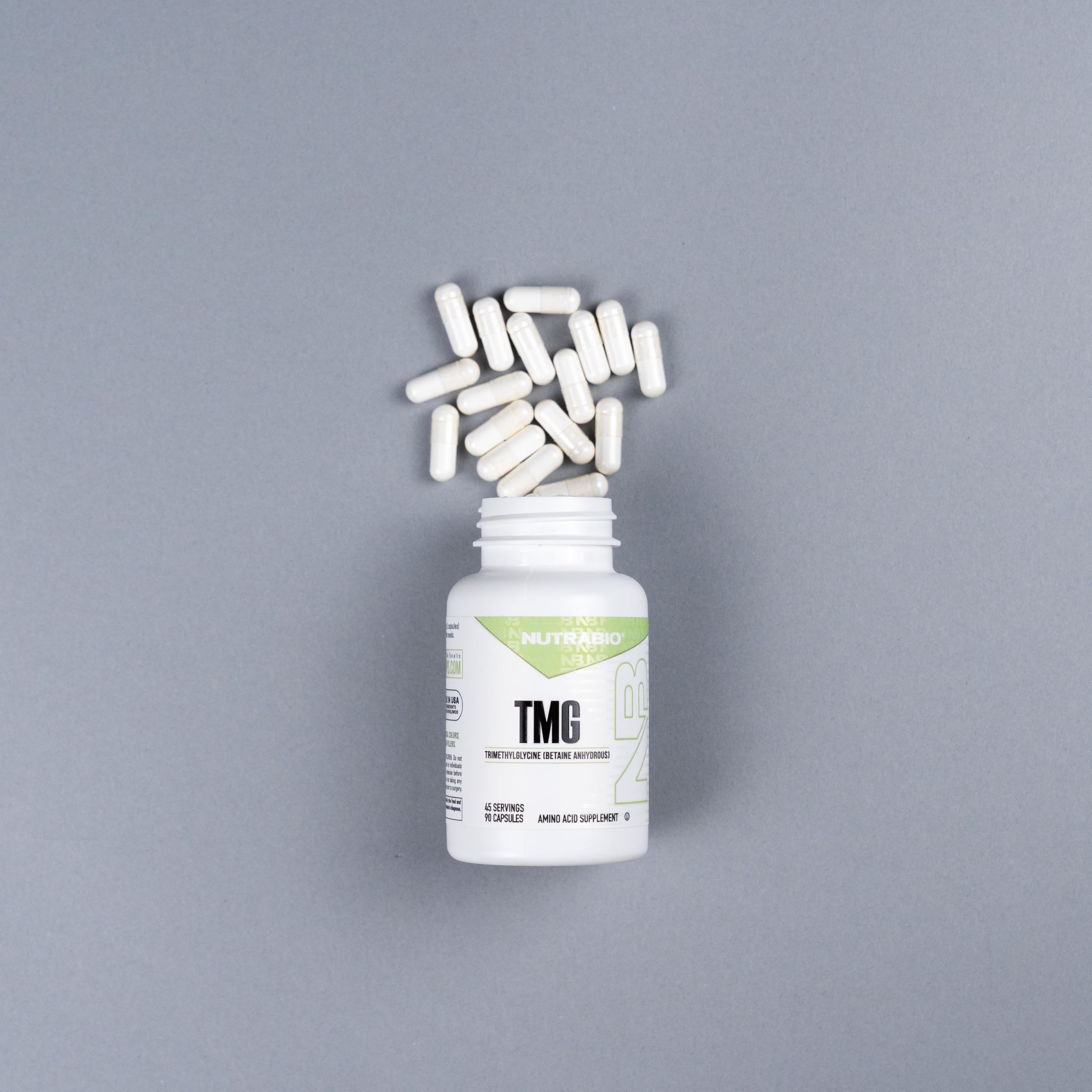 NutraBio TMG Supplements Betaine Anhydrous 500mg Capsules, Trimethylglycine Homocysteine Support NutraBio buy supplements canada