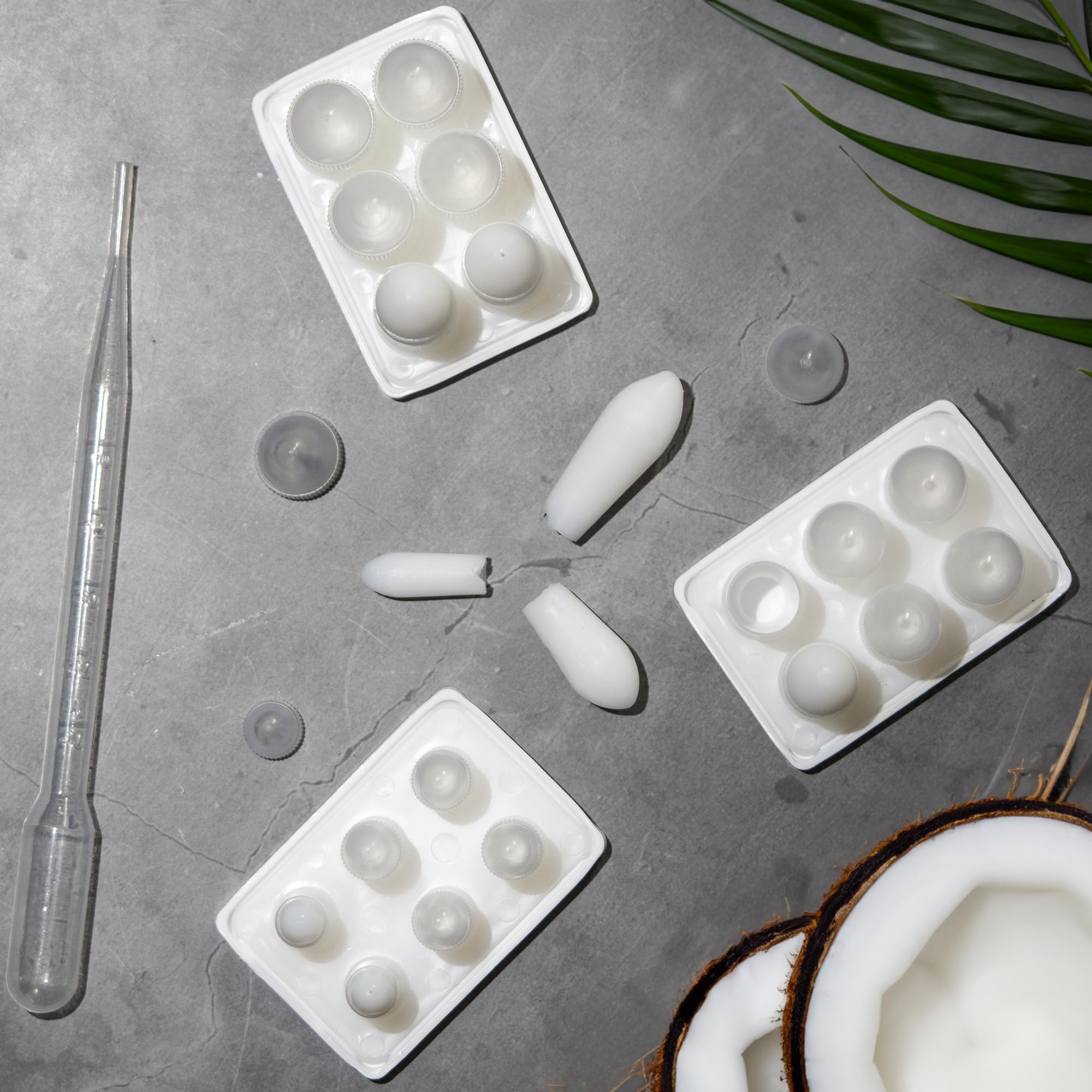 Suppository Molds Kit - Made in France, 3 Sizes (1ml, 2ml, 3ml), Reusable Suppositories Mold - 4 Trays Hoxycom buy supplements canada
