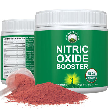 USDA Organic Plant Based Nitric Oxide Booster Powder Supplement for Men & Women. Caffeine Free Supplements 5 Top Organic Ingredients. Beet Root, Tart Cherry, Acerola Cherry, Pomegranate, Red Ginseng Peak Performance buy supplements canada
