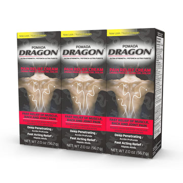 Dragon - Ultra Strength Pain Relief Cream for Muscle, Back and Joint Pain Cream, 2 Ounce (Pack of 3) Dragon buy supplements canada