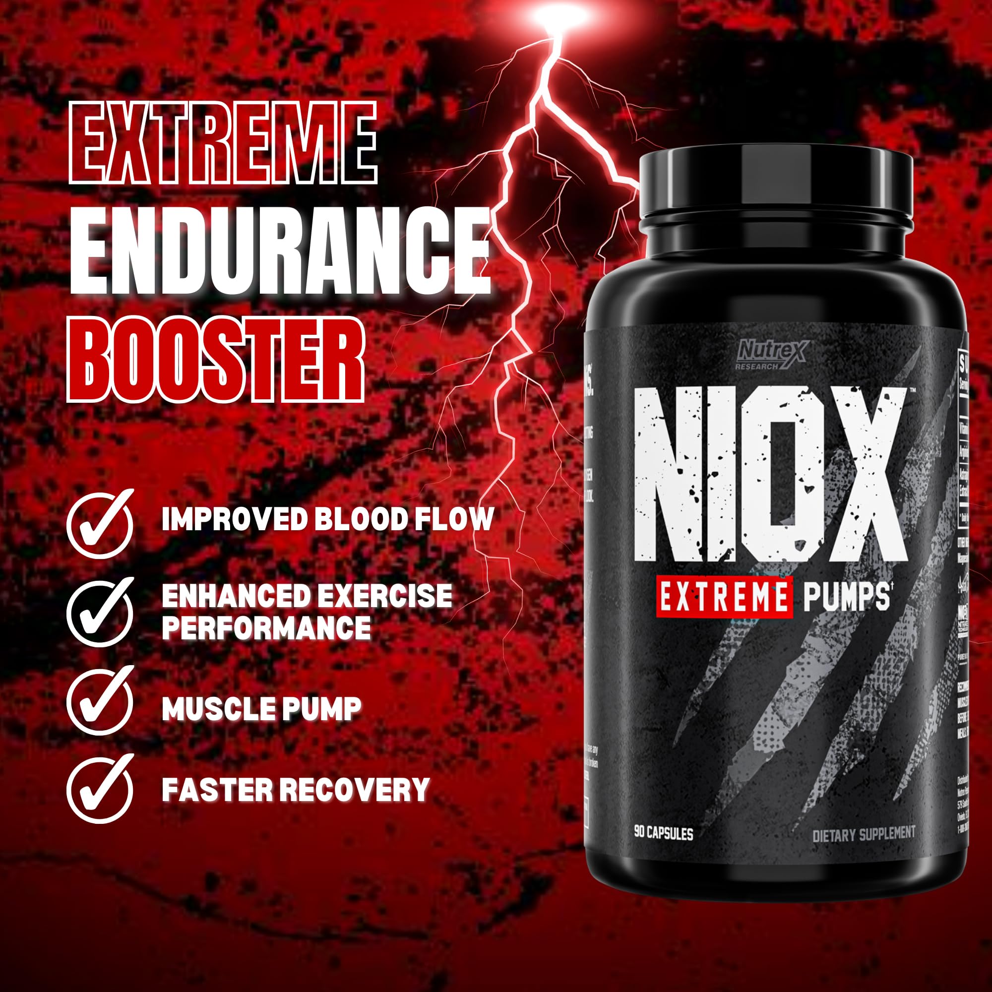 Nutrex Research NIOX Extreme Pumps - 180-Count Pre-Workout Pump Supplement Nutrex Research buy supplements canada