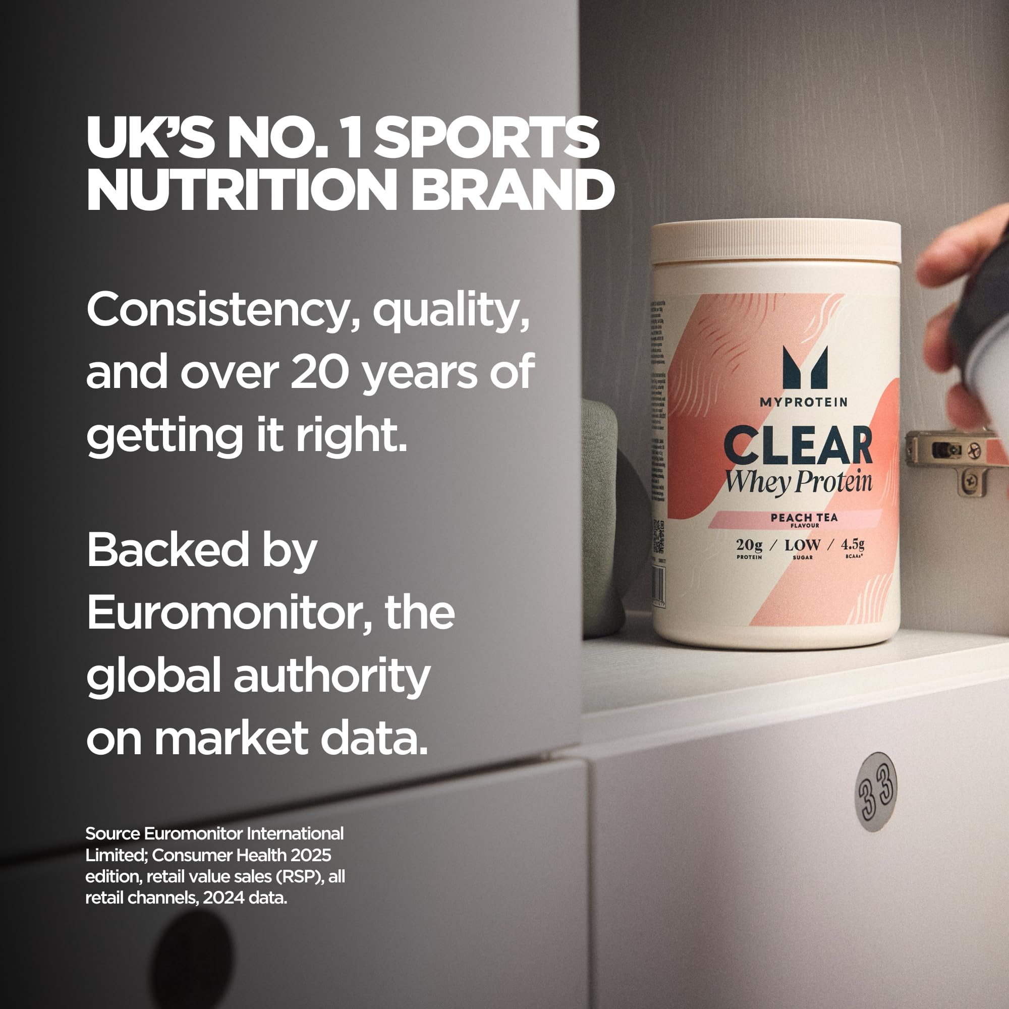 Myprotein Clear Whey Isolate Protein Powder, 20 Servings (1.1lbs) Orange Cream, 20g Protein per Serving, Naturally Flavored Drink Mix, Daily Protein Intake for Superior Performance Myprotein buy supplements canada