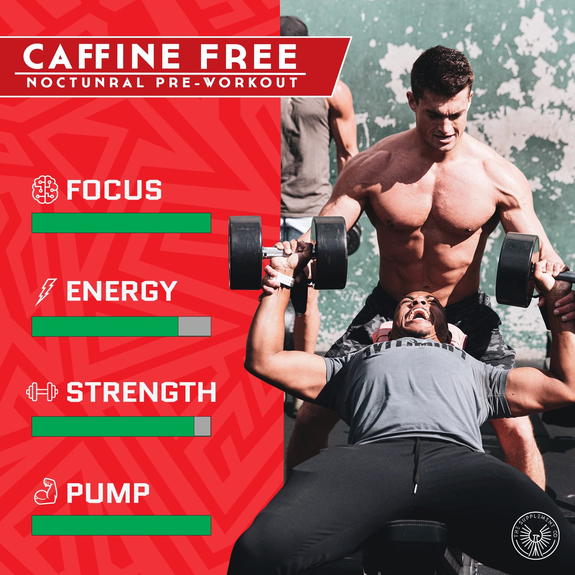 The Supplement Co Nocturnal Pre Workout - No Caffeine Night Time Preworkout for Men The Supplement Co buy supplements canada