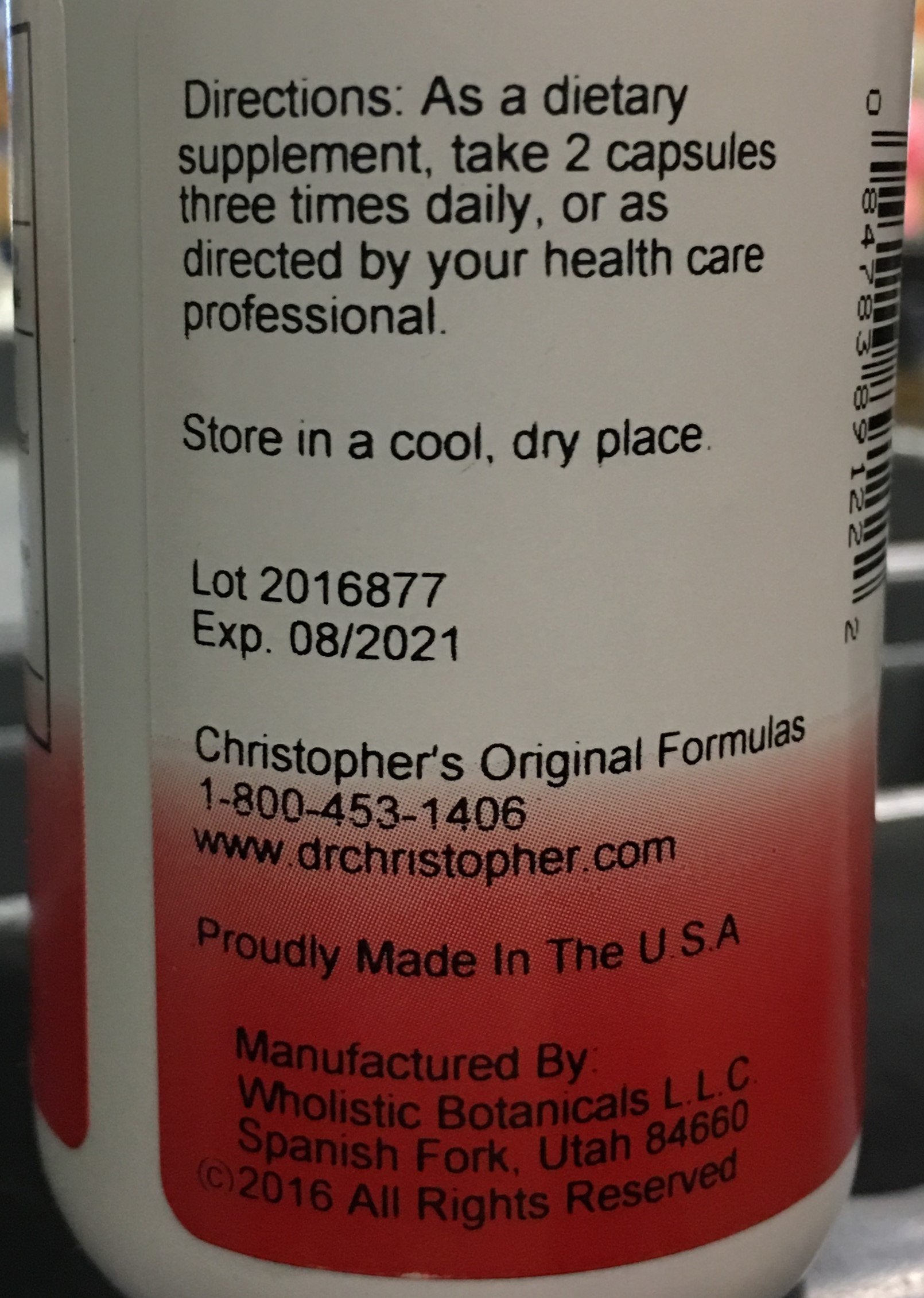 Christopher's Original Formulas Male Urinary Tract Support Supplement – Kidney & Prostate Health – 100 Capsules Christopher's Original Formulas buy supplements canada