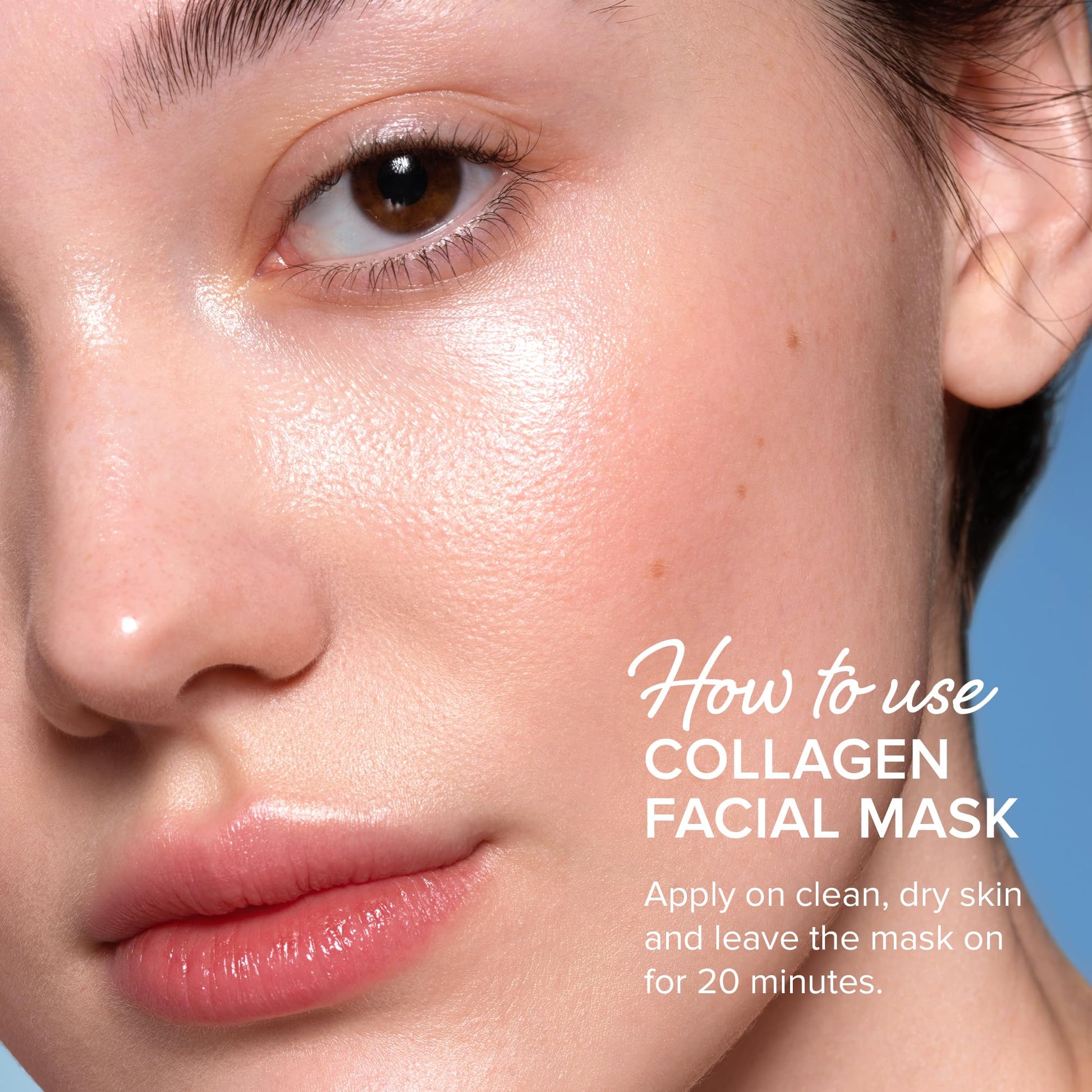 MAREE Collagen Facial Mask with Hyaluronic Acid — Sheet Face Mask Skincare — Centella Asiatica, Green & Red Algae Extract MAREE buy supplements canada