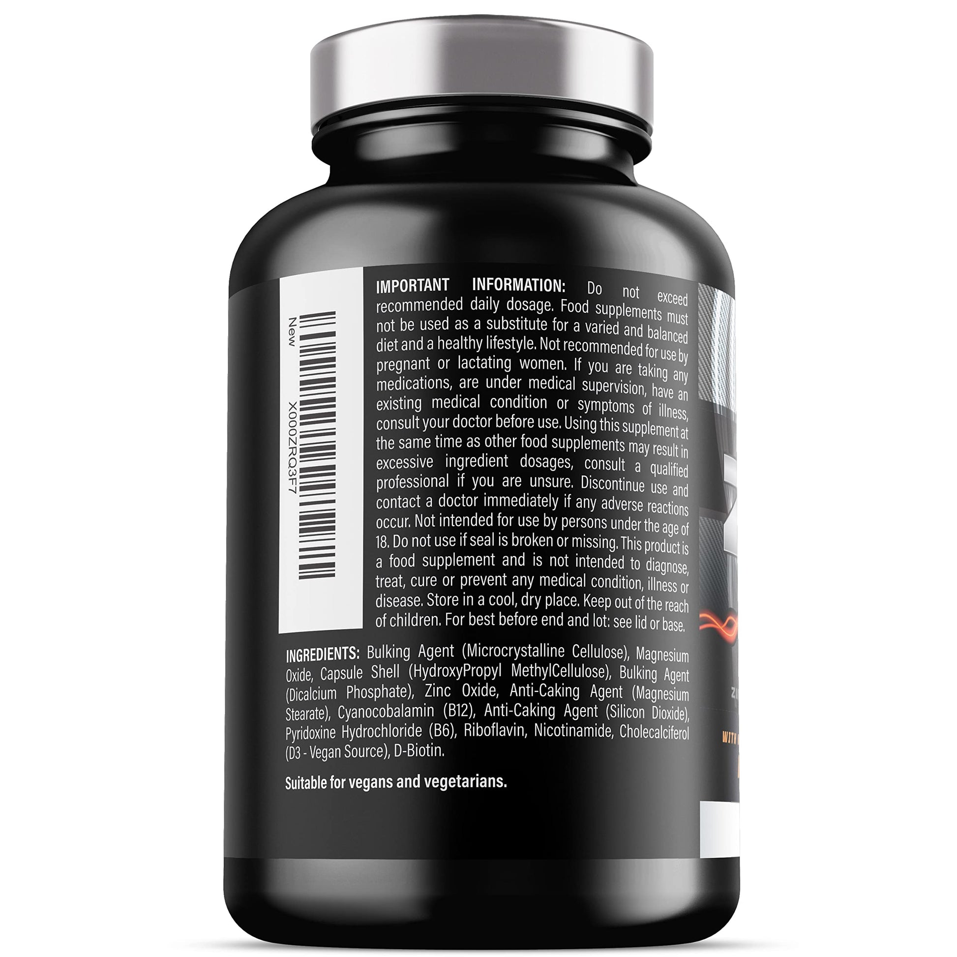ZM6 - High Strength Zinc Magnesium Supplement - Zinc and Magnesium Tablets Iron Labs Nutrition buy supplements canada