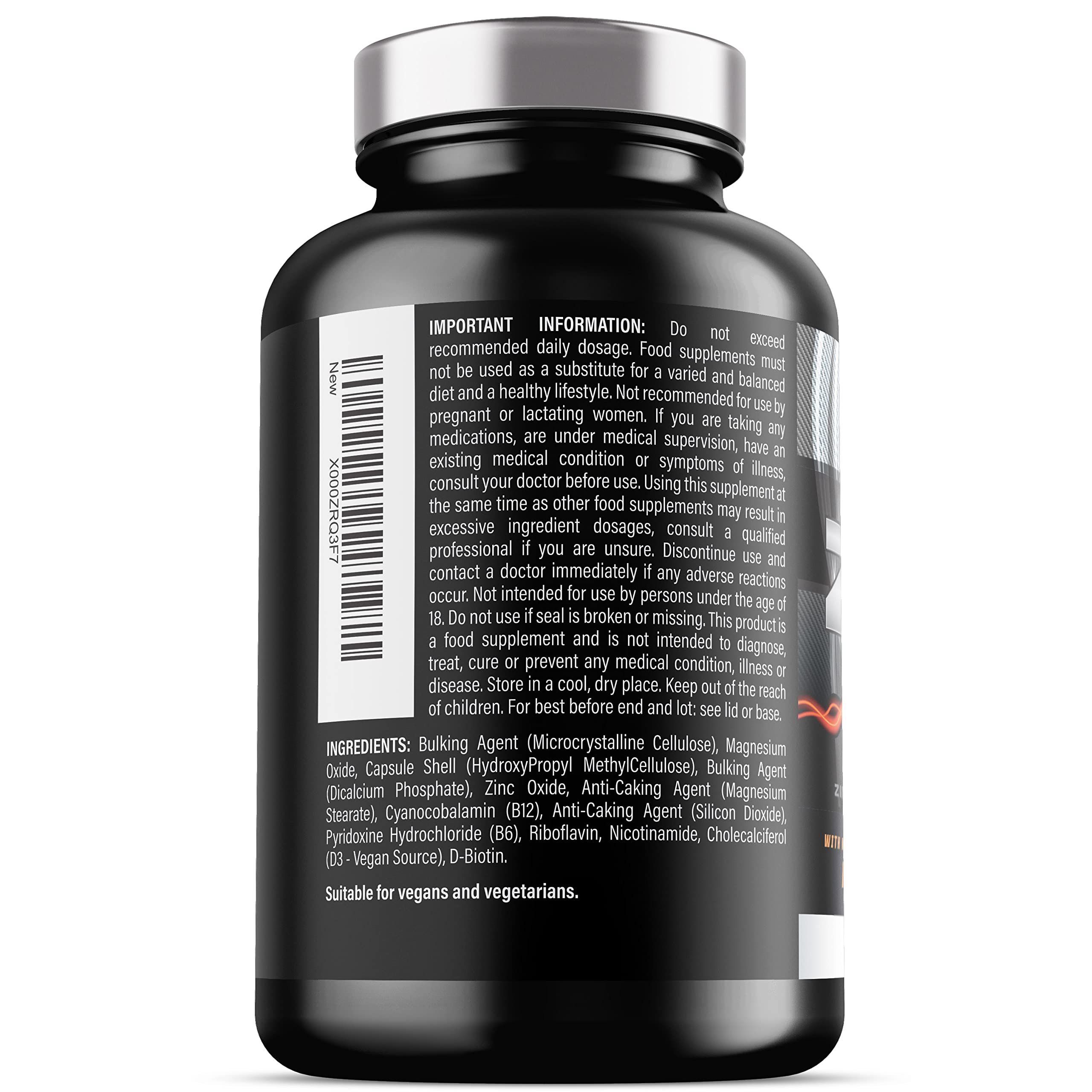 ZM6 - High Strength Zinc Magnesium Supplement - Zinc and Magnesium Tablets Iron Labs Nutrition buy supplements canada