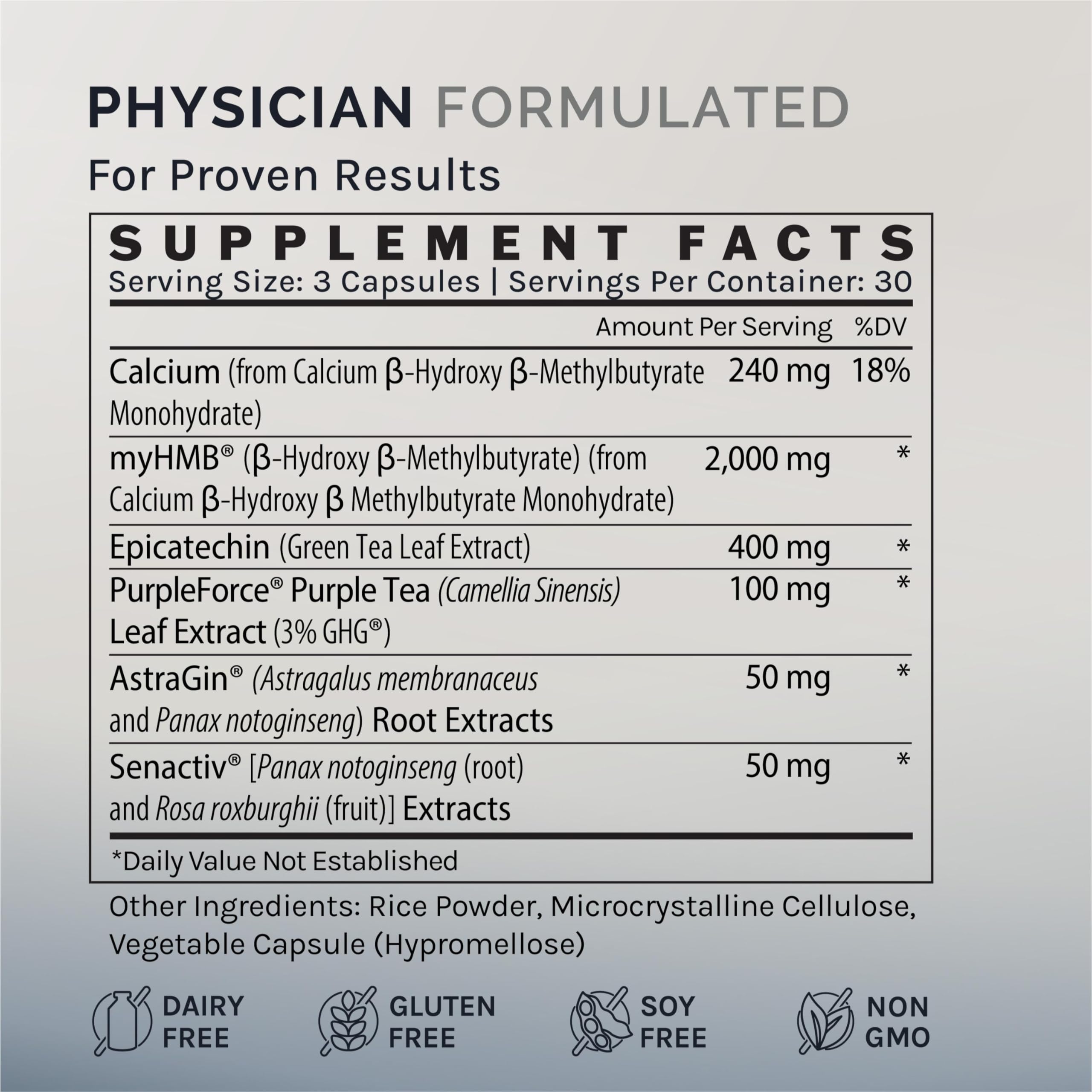 InfiniWell Strength - Muscle Recovery Supplements for Healthy Aging - HMB Supplement for Stamina, Endurance, Strength Gains & Mobility - Nourish Healthy Muscle Mass & Tissue Quality (90 Capsules) InfiniWell buy supplements canada