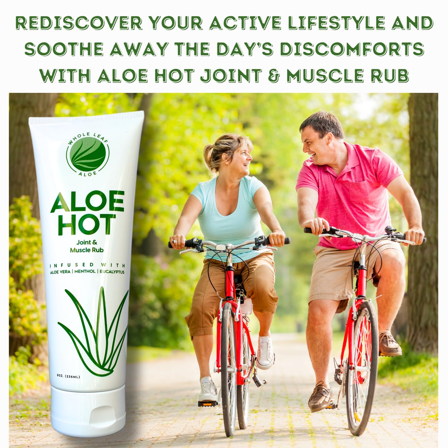 Aloe Hot Joint & Muscle Rub (8oz) Whole Leaf Aloe buy supplements canada
