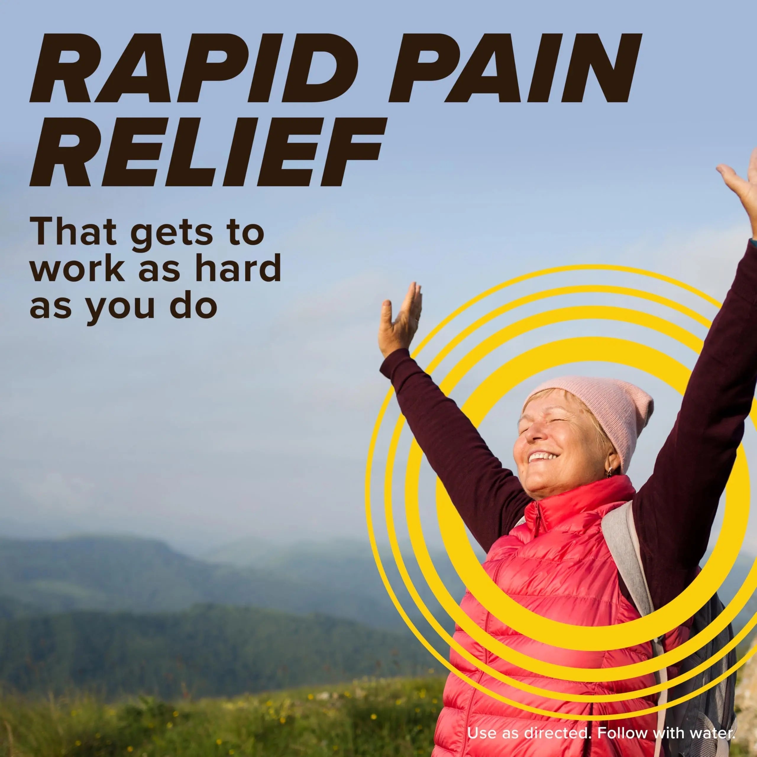 Bayer® Rapid Relief, Dissolvable Raspberry Flavor, Powder Packs with Aspirin & Caffeine, Fast Acting Headache Relief, Muscle and Body Pain Reliever, 30ct Bayer buy supplements canada