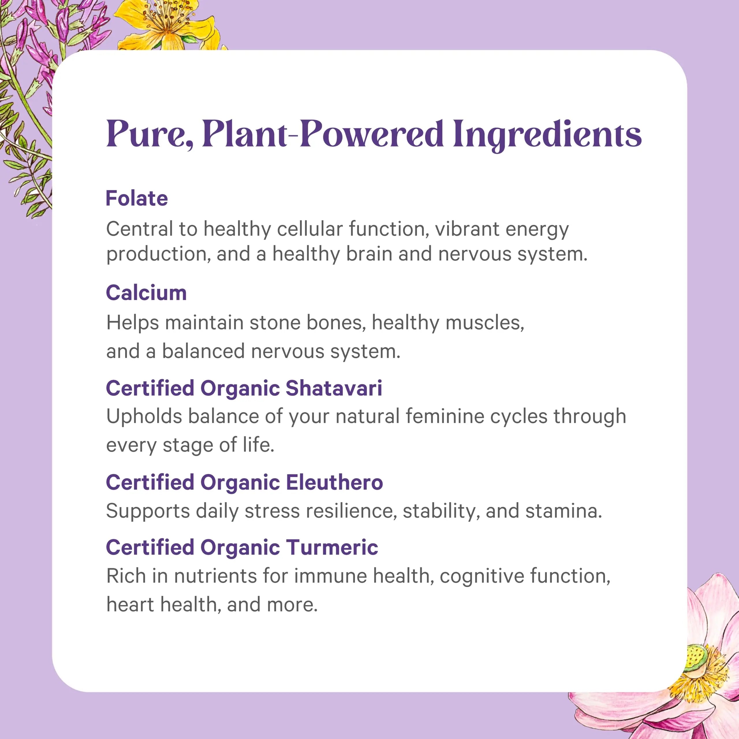 PURE SYNERGY Vita·Min·Herb for Women | Women’s Comprehensive Multivitamin Supplement | Made with Organic Whole Food Non-GMO & Vegan Ingredients | PURE SYNERGY buy supplements canada