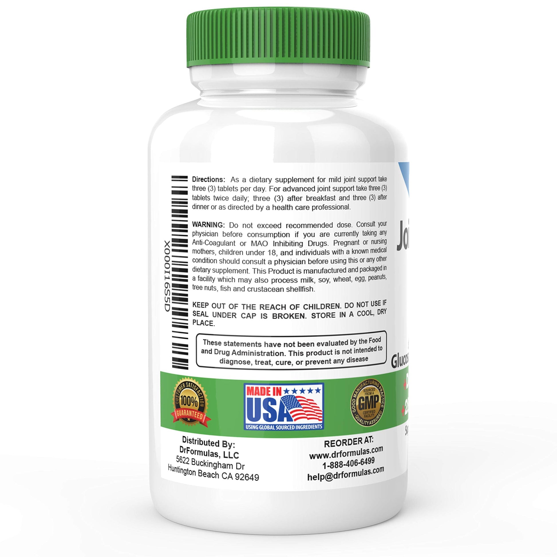 DrFormulas Joint Support Supplements for Men & Women | Glucosamine Chondroitin Msm, (Mendamine) 60 Day Supply DrFormulas buy supplements canada