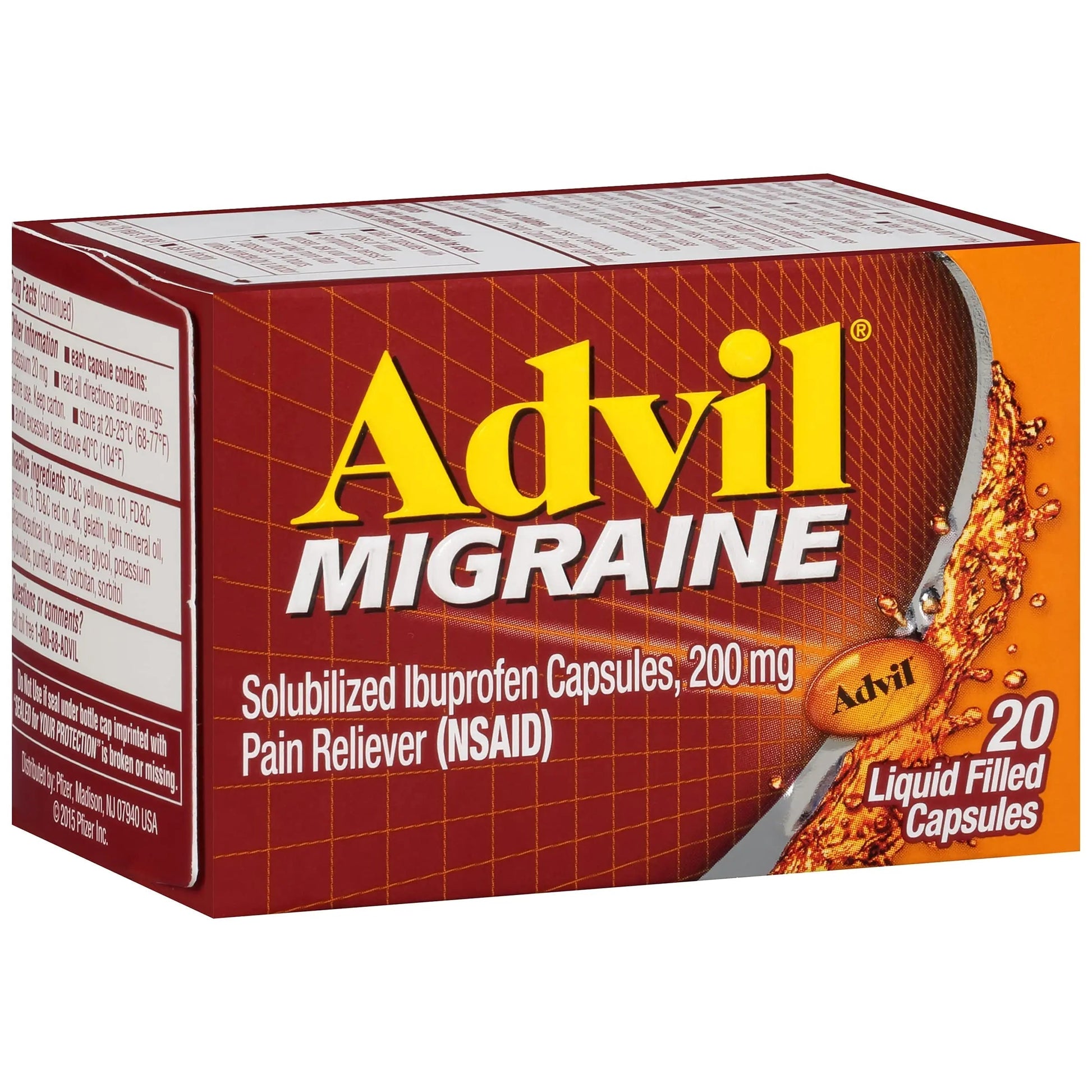 Advil 200 mg Liquid Filled Capsules 20 ea Advil buy supplements canada