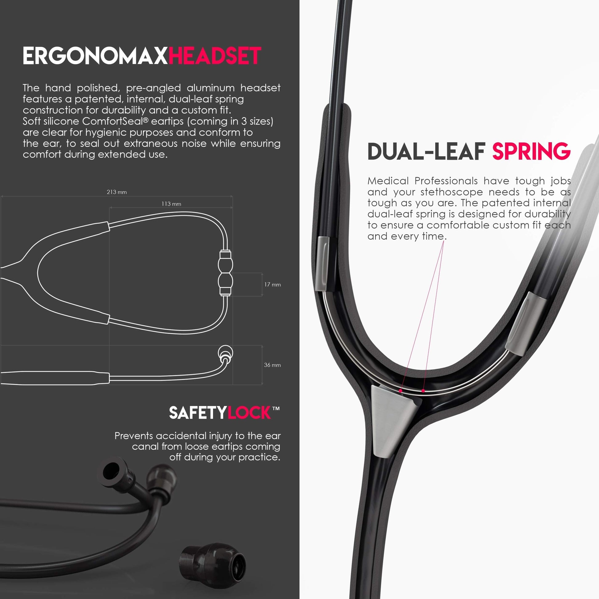 MDF Acoustica Lightweight Stethoscope for Doctors, Nurses, Students MDF Instruments buy supplements canada