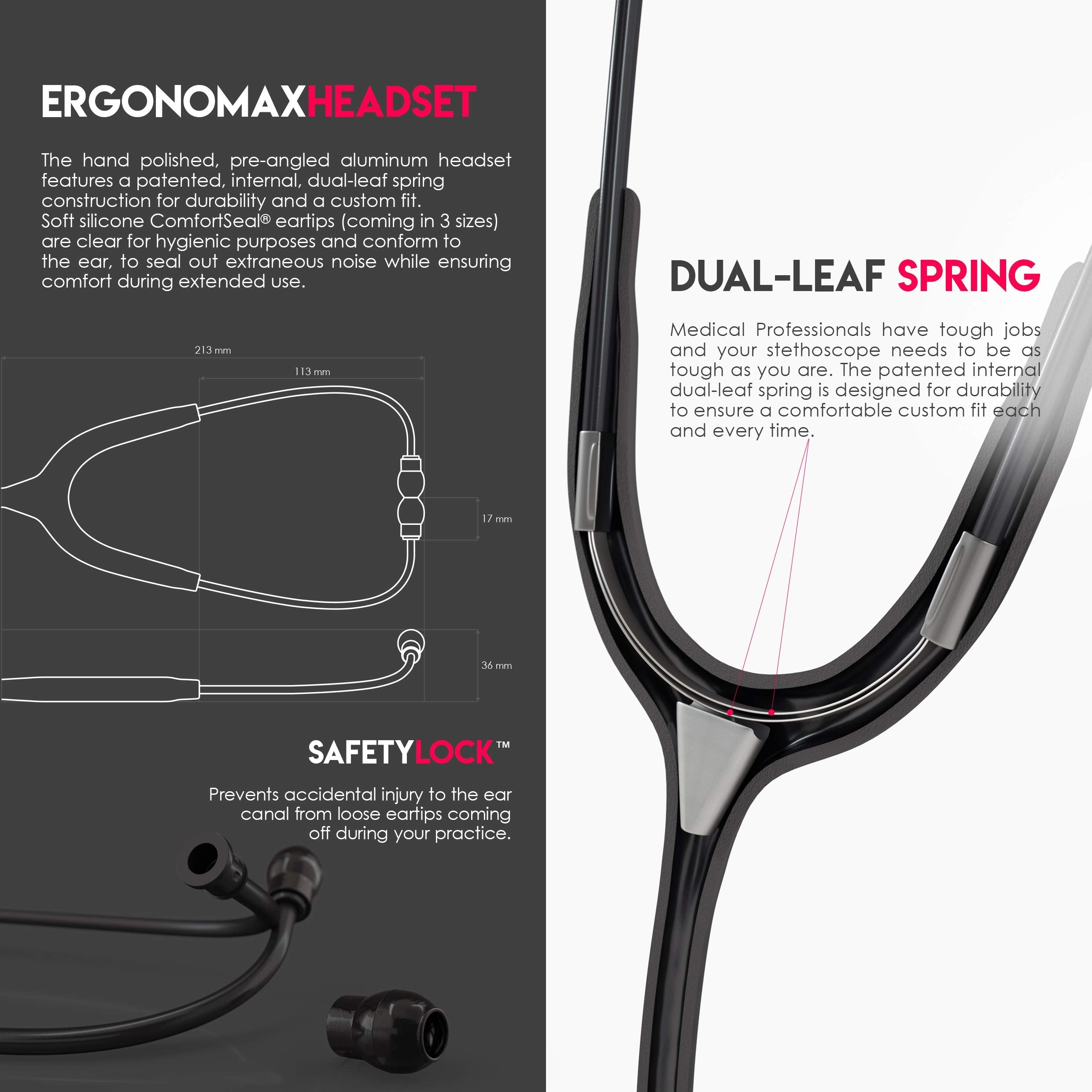 MDF Acoustica Lightweight Stethoscope for Doctors, Nurses, Students MDF Instruments buy supplements canada