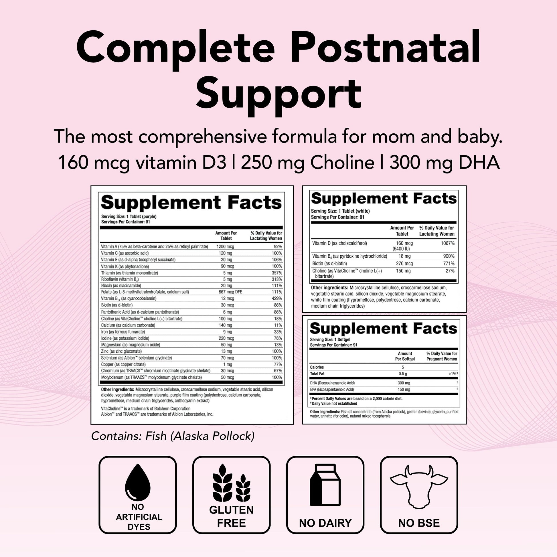Theralogix TheraNatal Lactation Complete Postnatal Vitamin Supplement - 13-Week Theralogix buy supplements canada