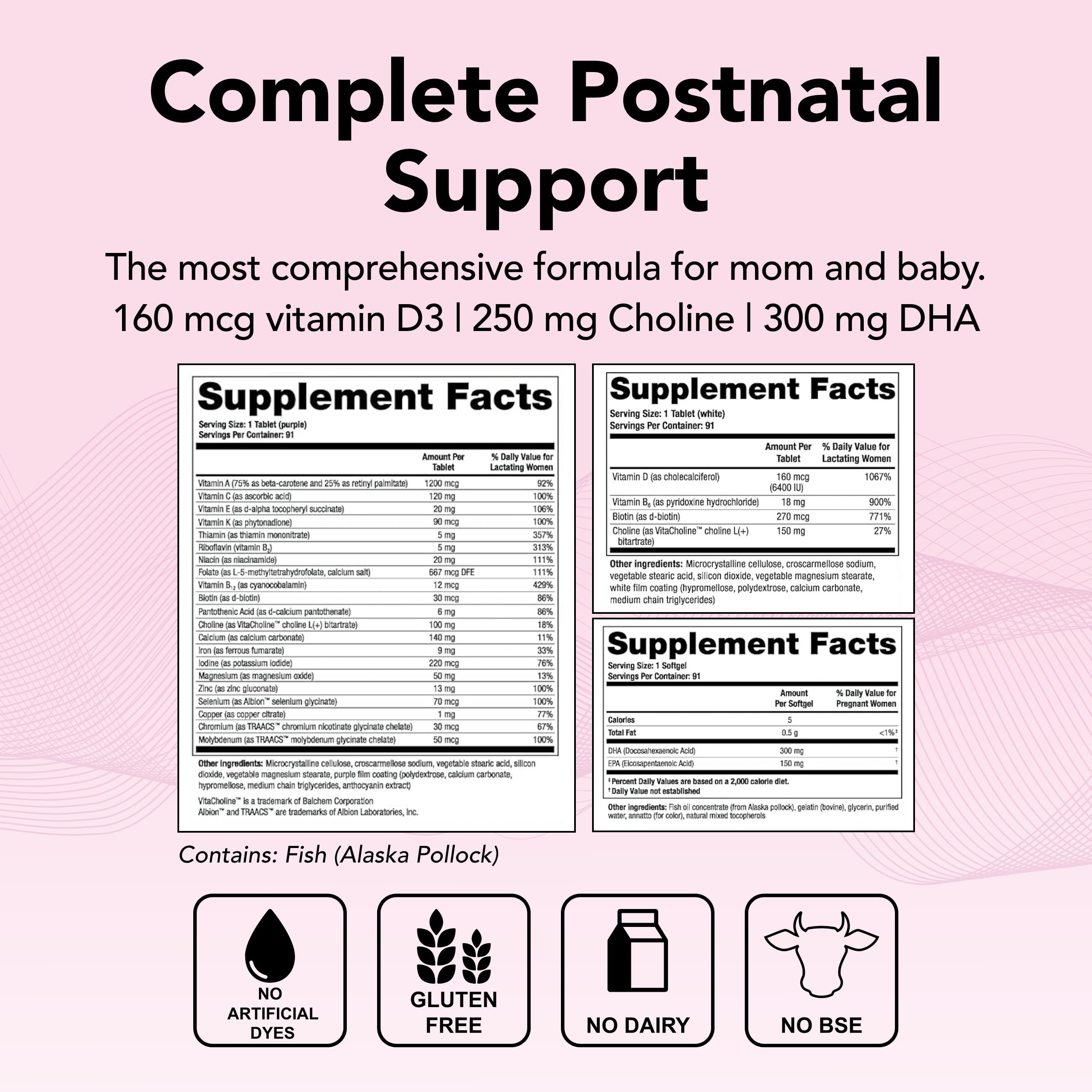 Theralogix TheraNatal Lactation Complete Postnatal Vitamin Supplement - 13-Week Theralogix buy supplements canada